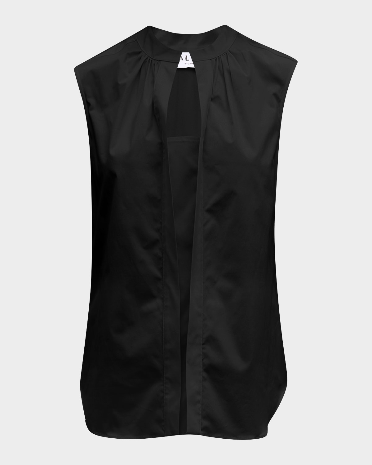 CALLAS Milano Olympia Sleeveless Cotton Poplin Blouse