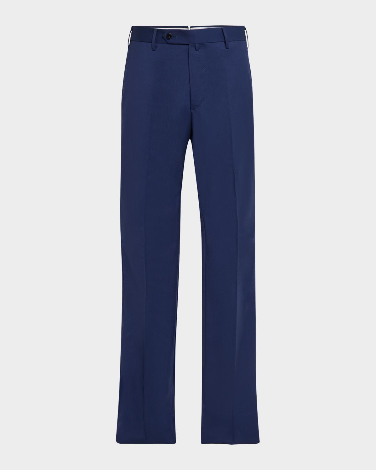 Zanella Men's Parker Platinum Super 130s Trousers