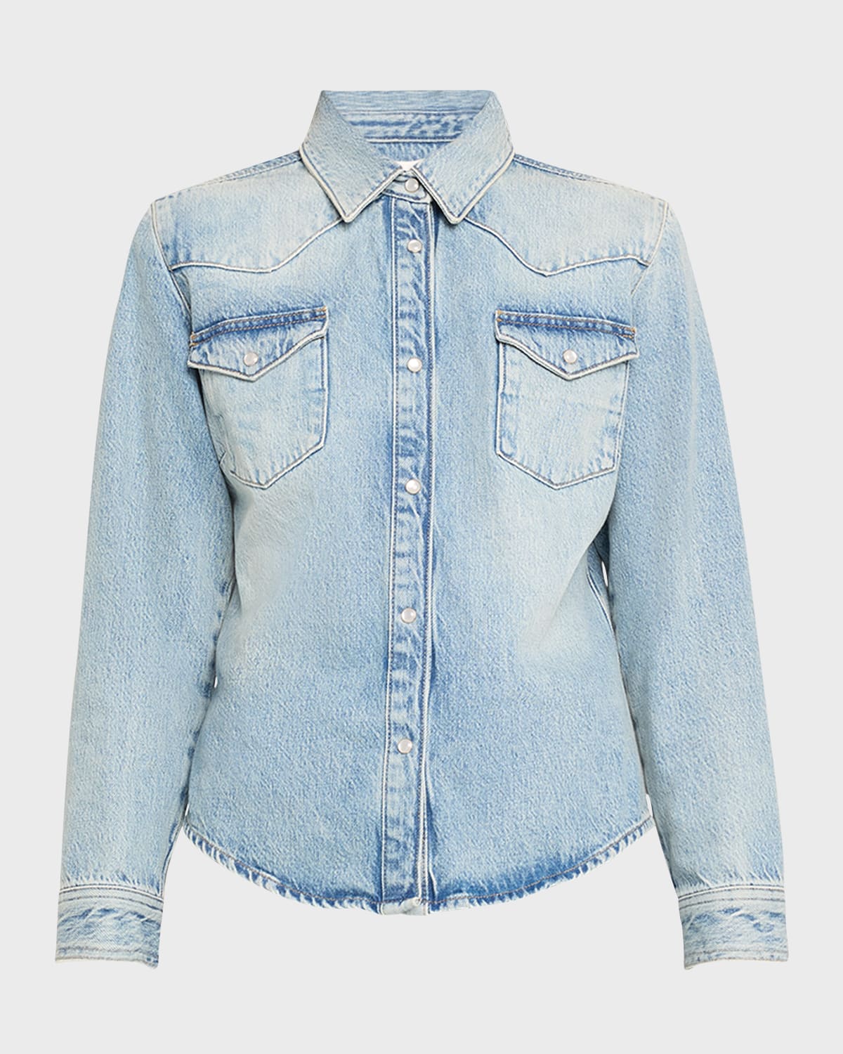 FRAME Heritage Fitted Denim Shirt