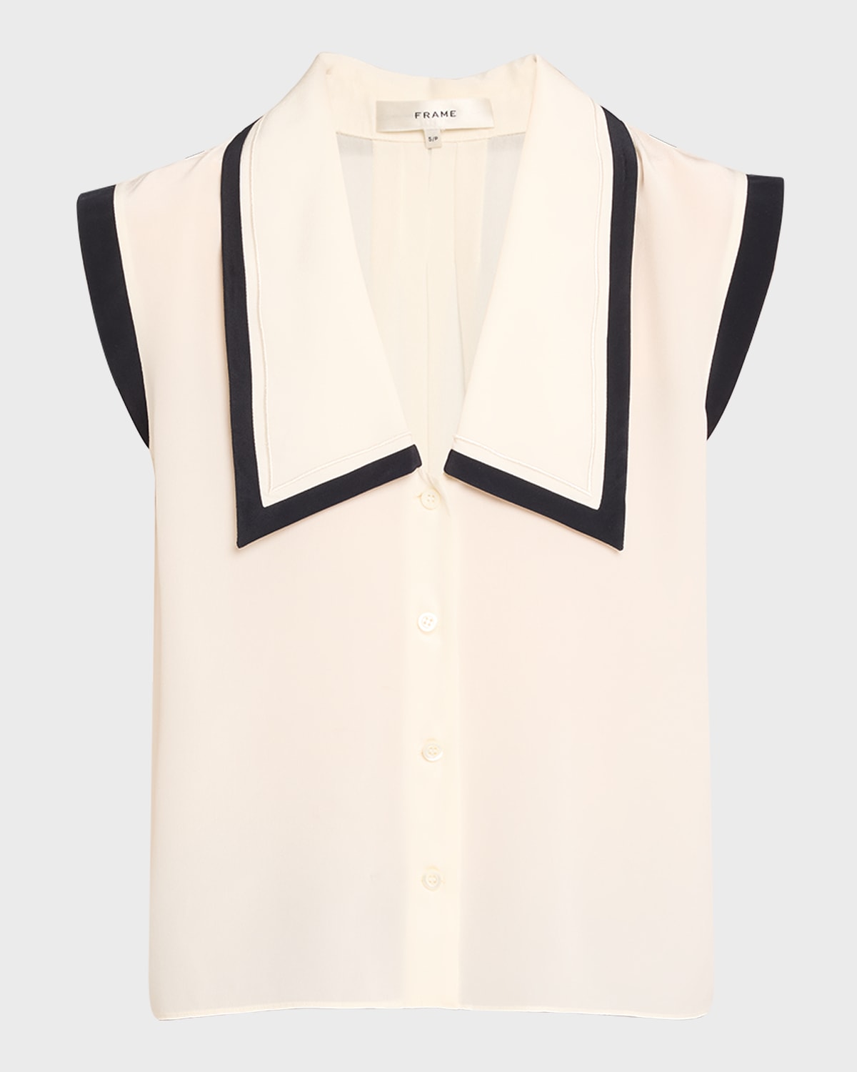 FRAME Sleeveless Sailor Blouse