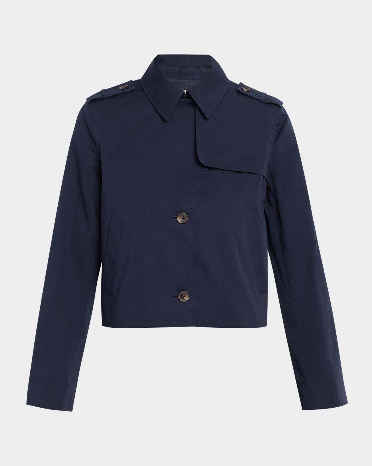 FRAME Short Trench Jacket