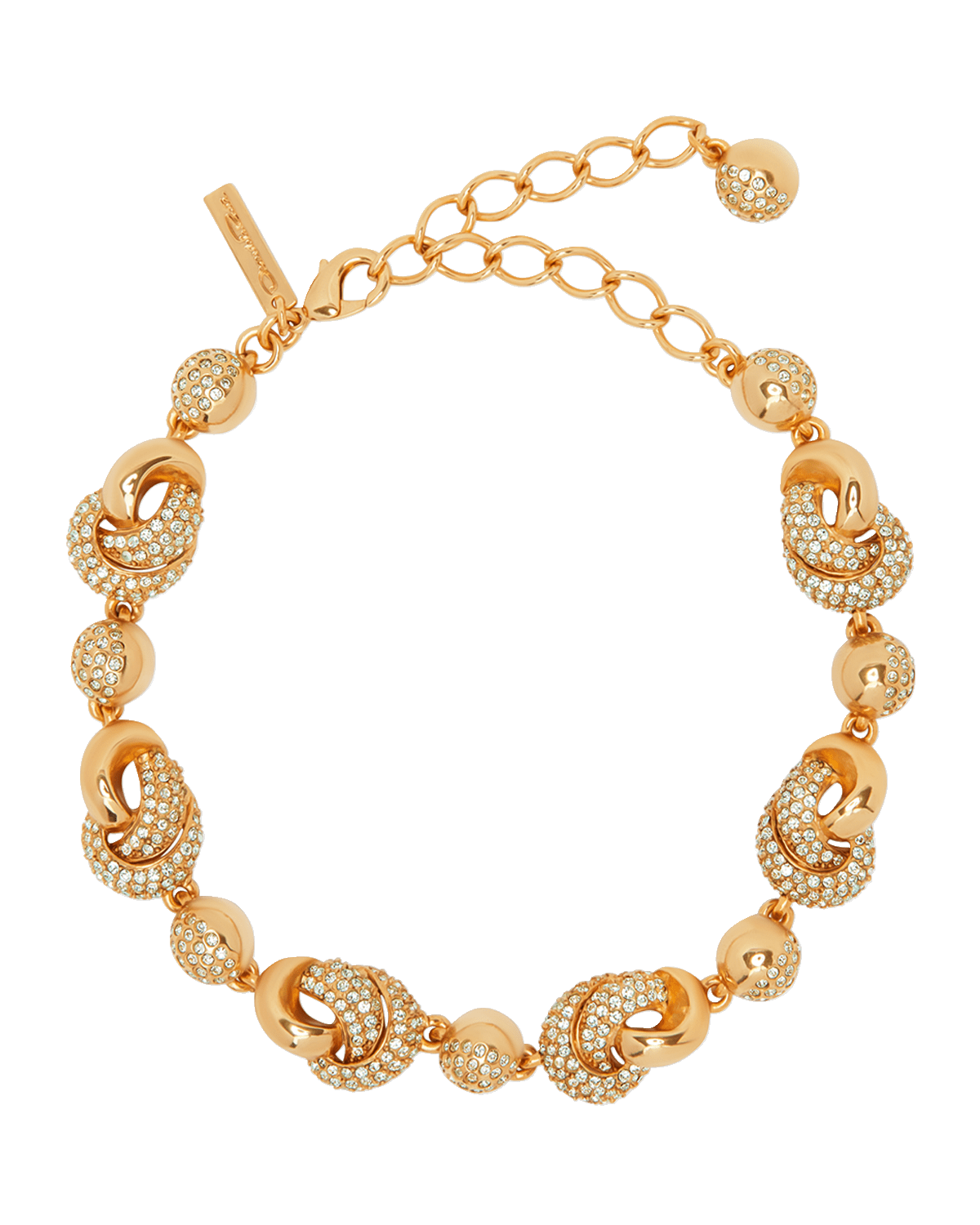 Oscar de la Renta Love Knot Necklace