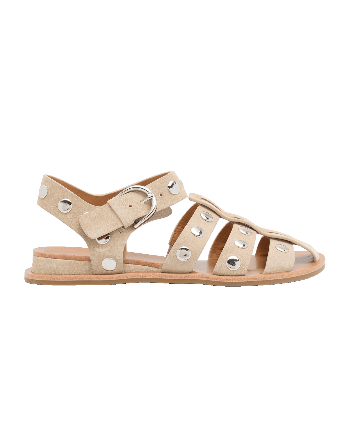 Rag & Bone Beau Studded Suede Fisherman Sandals
