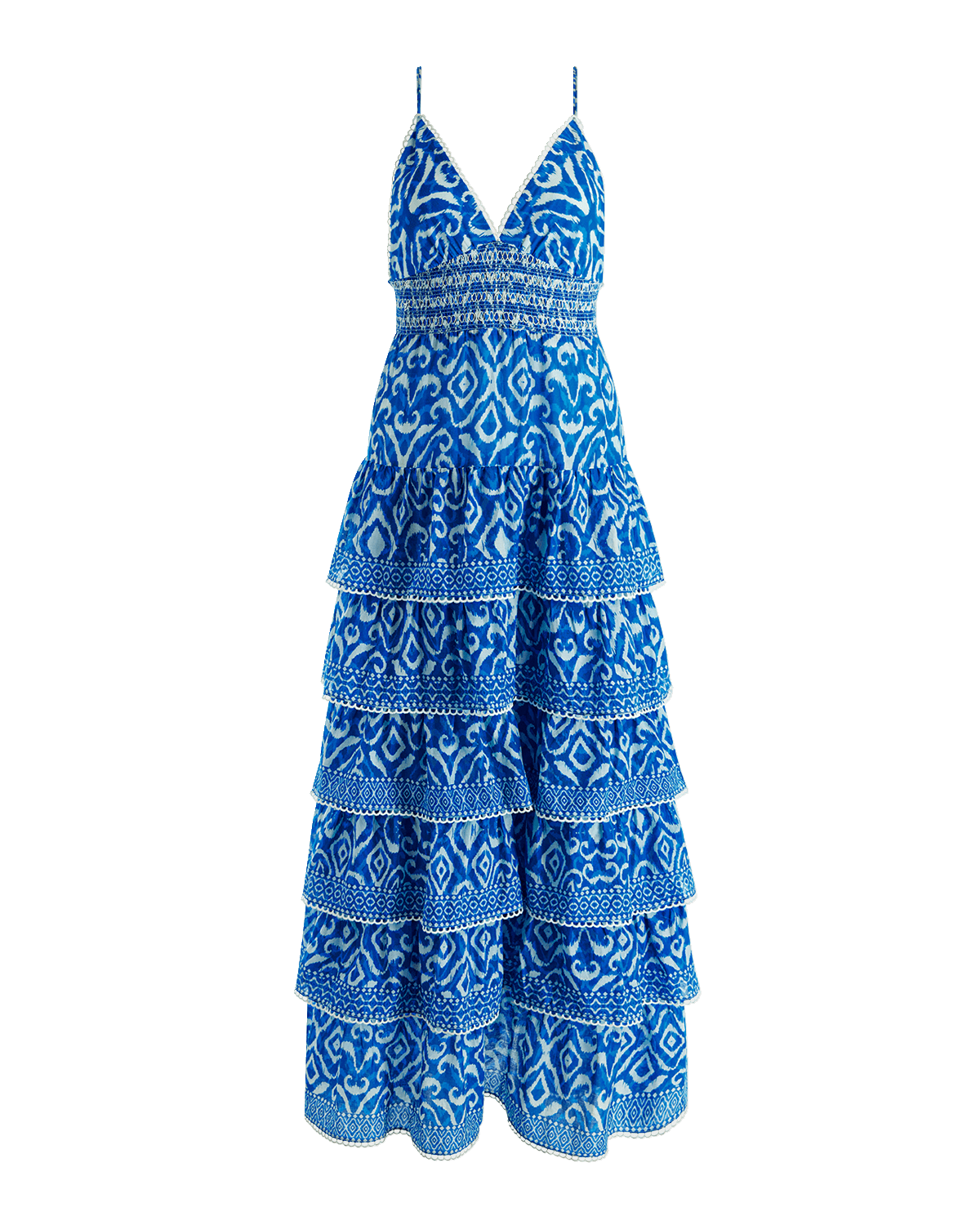 Alice + Olivia Imogene Tiered Maxi Dress
