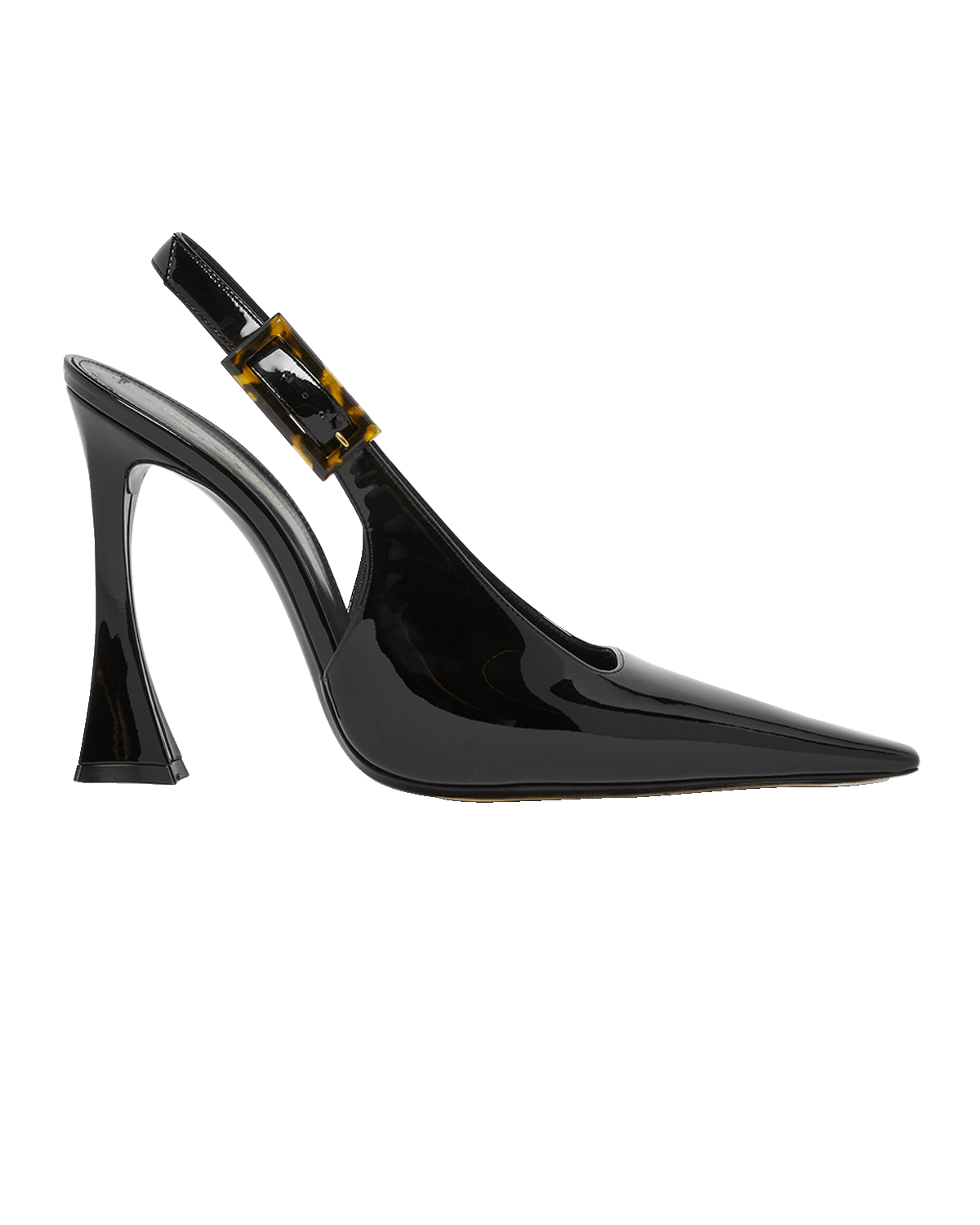 Saint Laurent Dune Patent Slingback Pumps