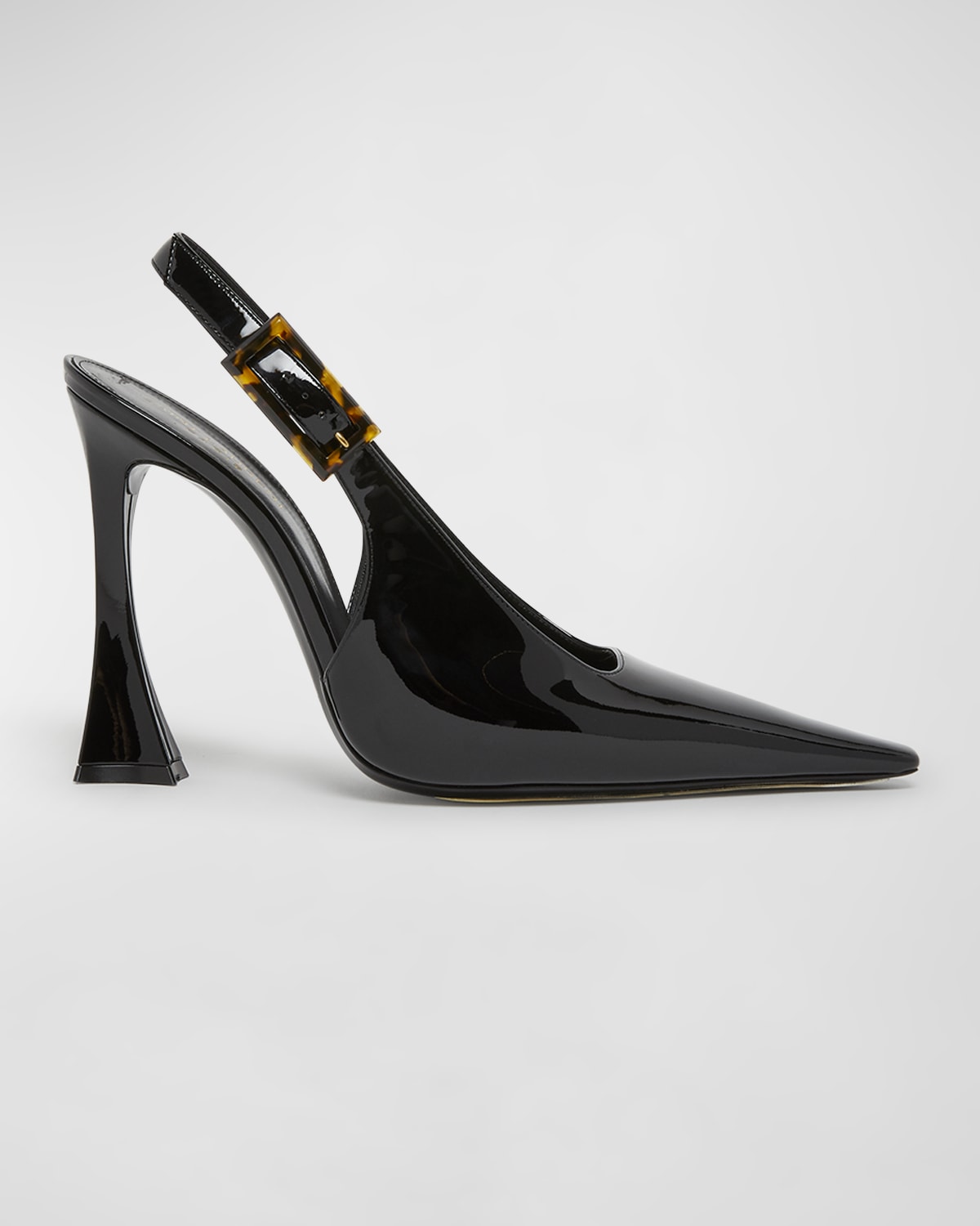 Saint Laurent Dune Patent Slingback Pumps