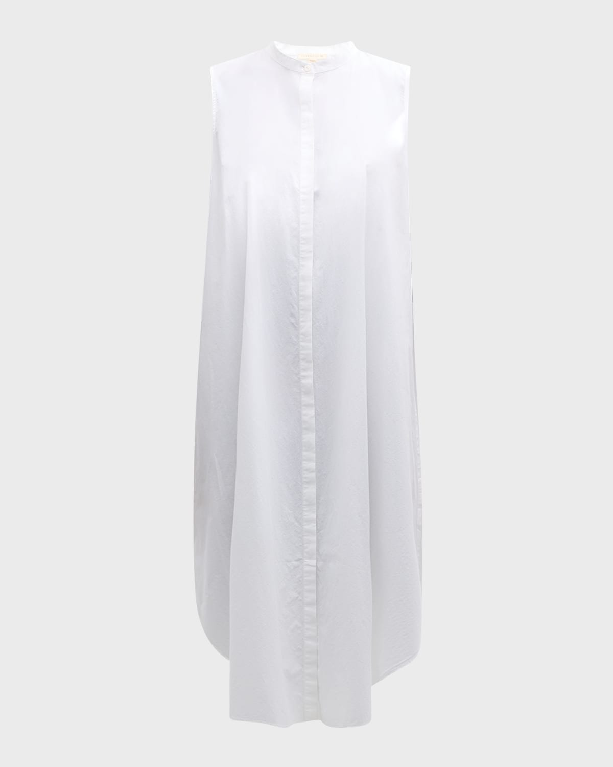 Eileen Fisher Organic Cotton Poplin Midi Shirtdress