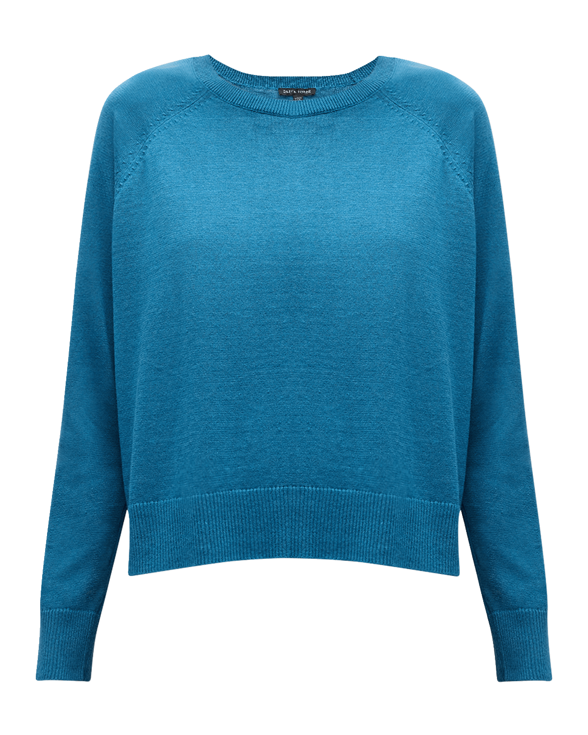 Eileen Fisher Raglan-Sleeve Knit Pullover