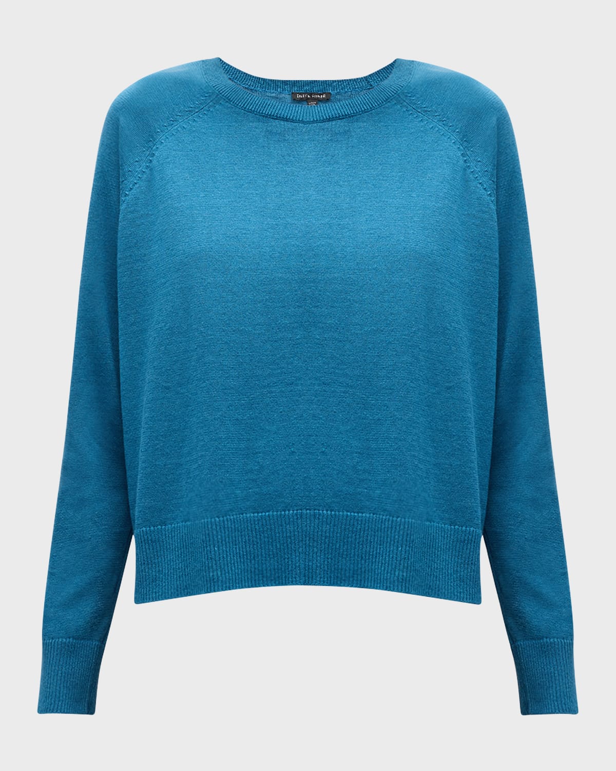 Eileen Fisher Raglan-Sleeve Knit Pullover