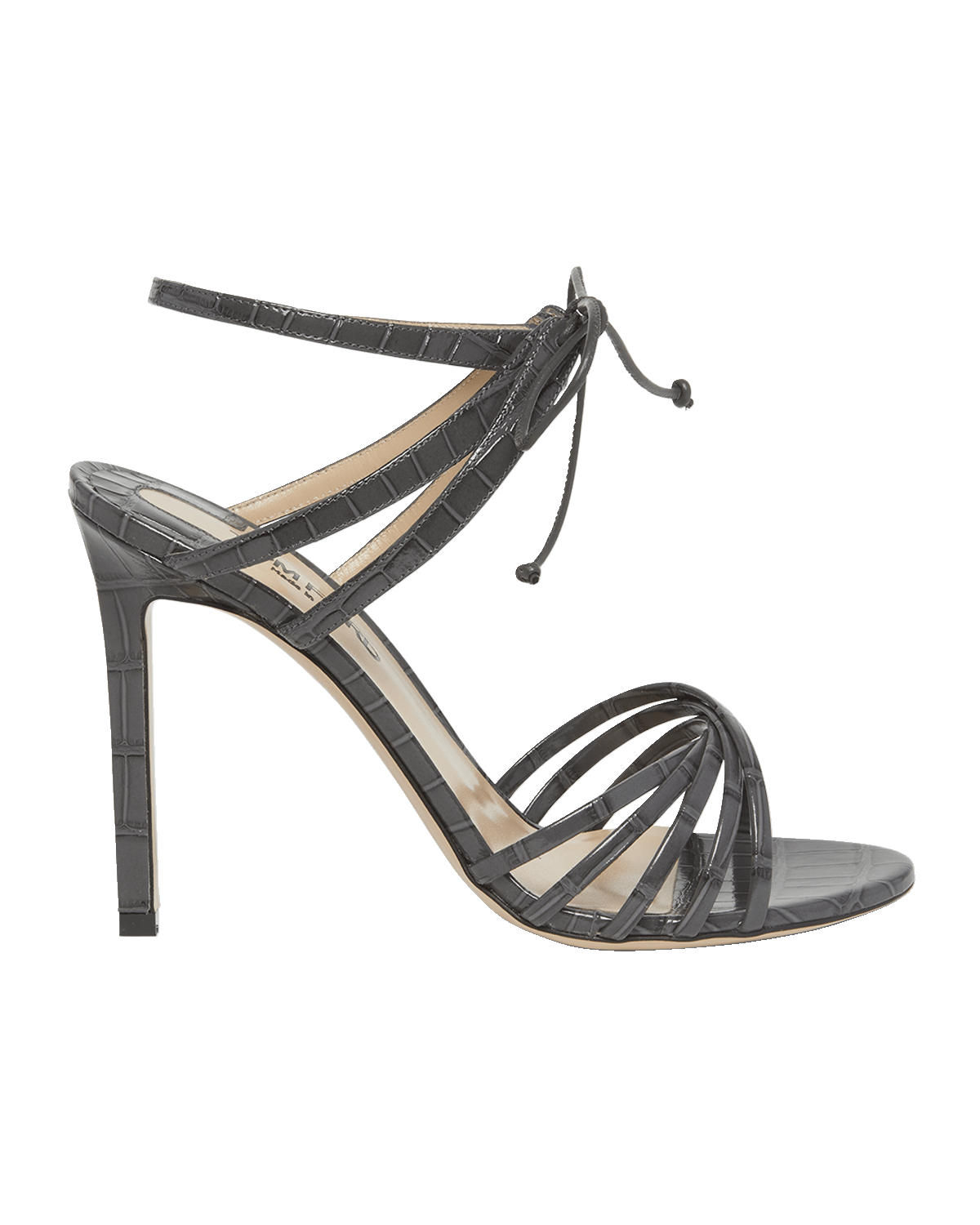 TOM FORD Angelica Strappy Leather Ankle-Tie Sandals