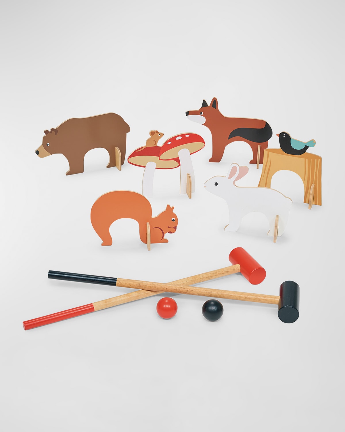 Tender Leaf Toys Woodland Indoor Croquet Set