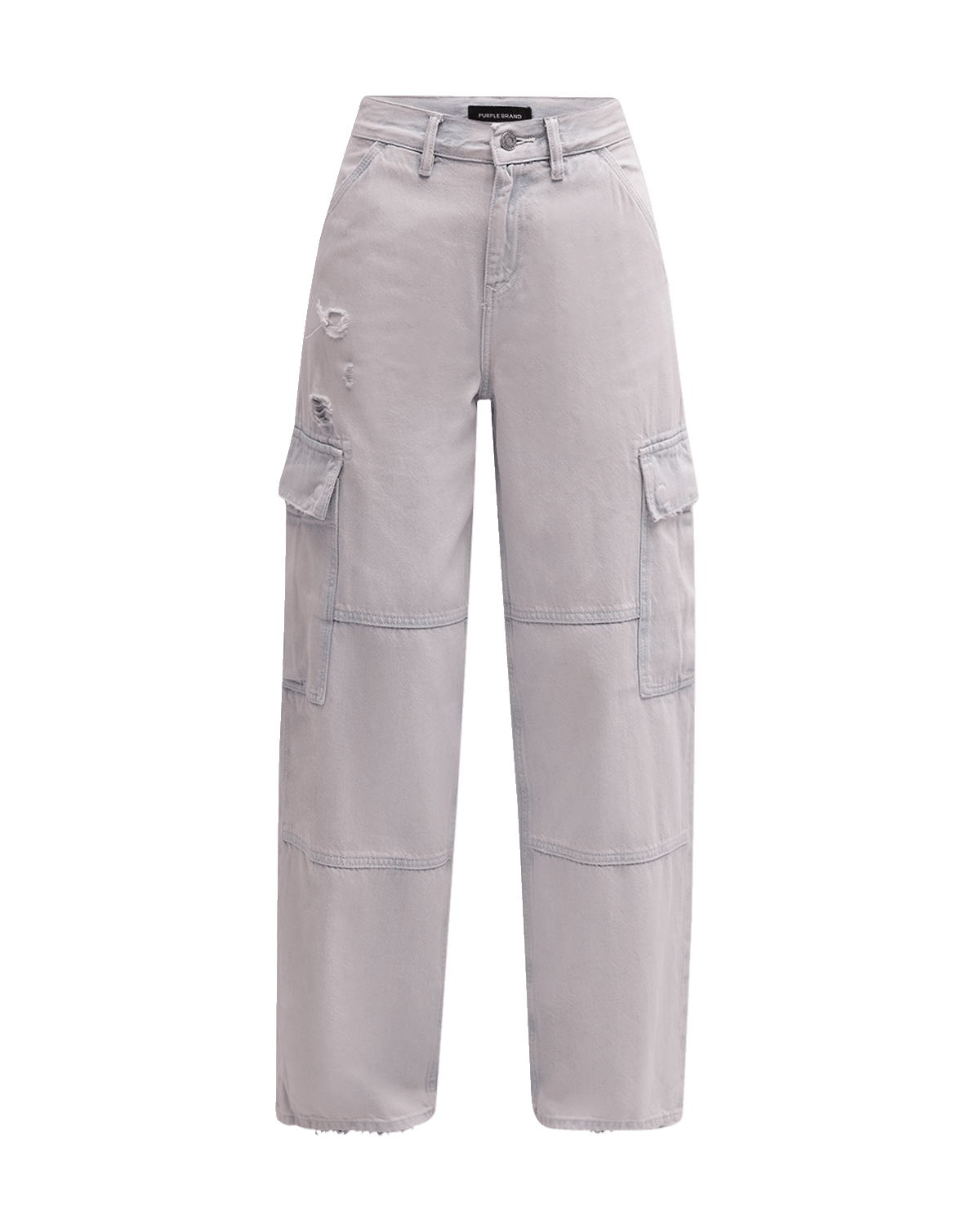 PURPLE Baggy Overdye Cargo Pants