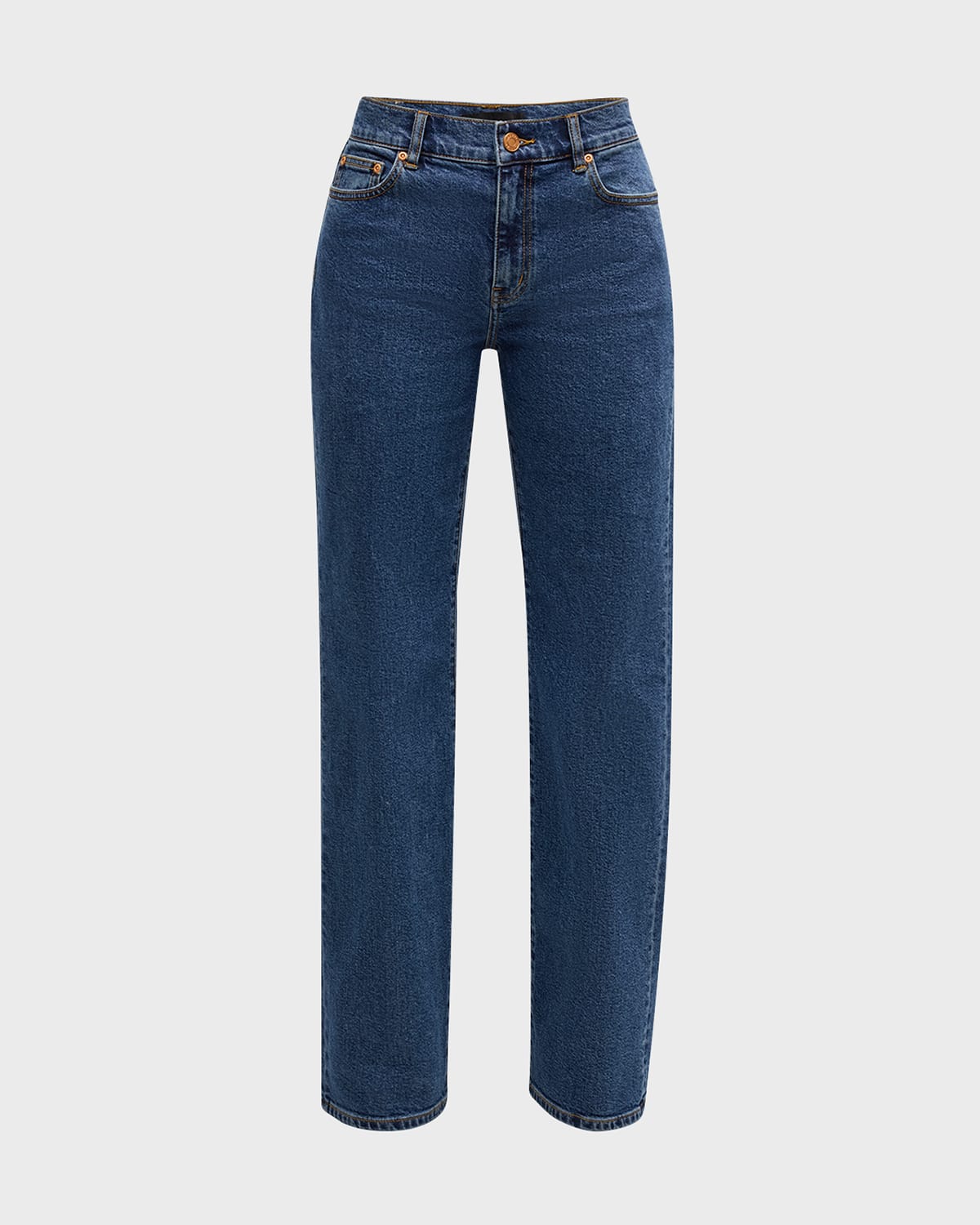 PURPLE Slim Straight Cut-Out Jeans