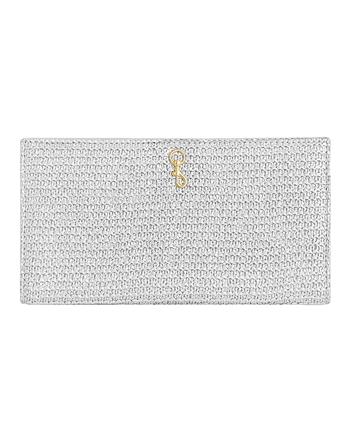 Rebecca Minkoff Mesh Metallic Leather Wallet on Chain