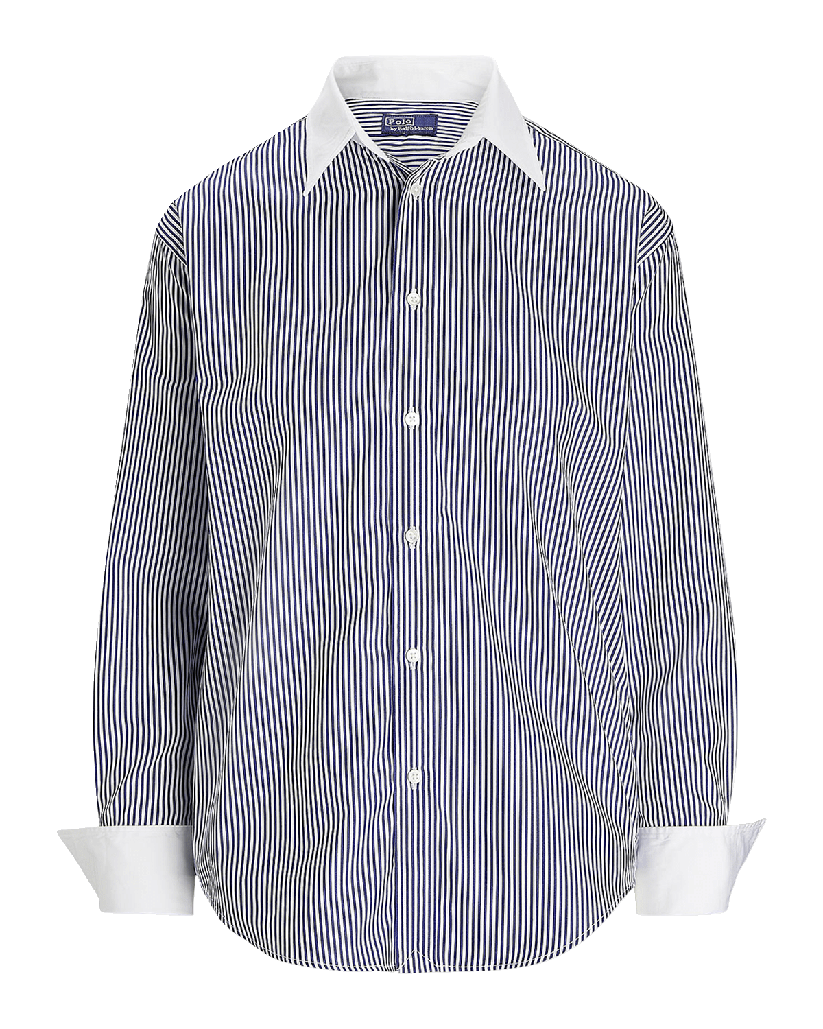 Polo Ralph Lauren Relaxed-Fit Two-Tone Striped Shirt
