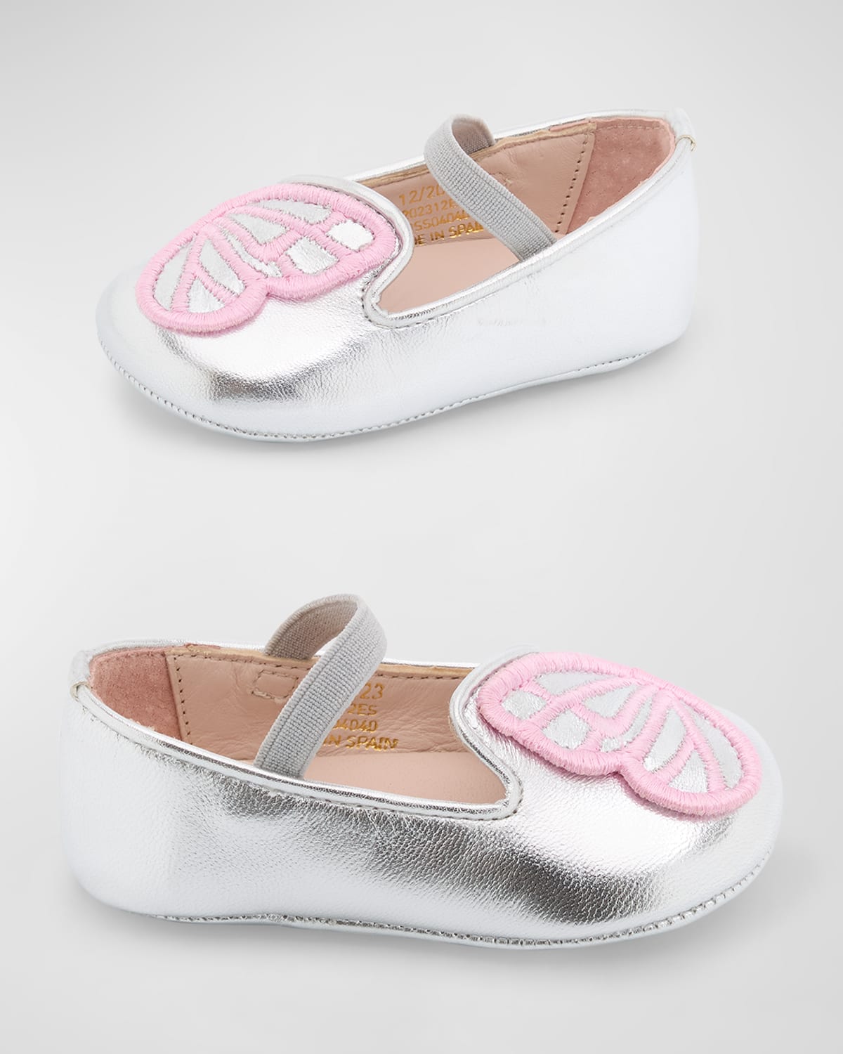 Sophia Webster Girl's Ballerina Butterfly Flat, Baby
