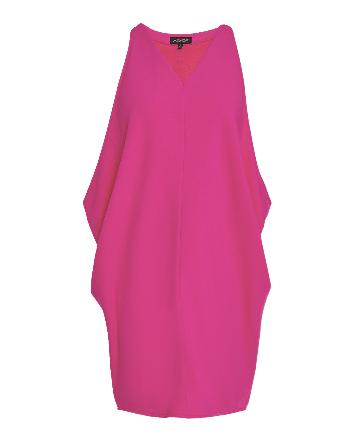 AS by DF Valentina Draped Twill Dress