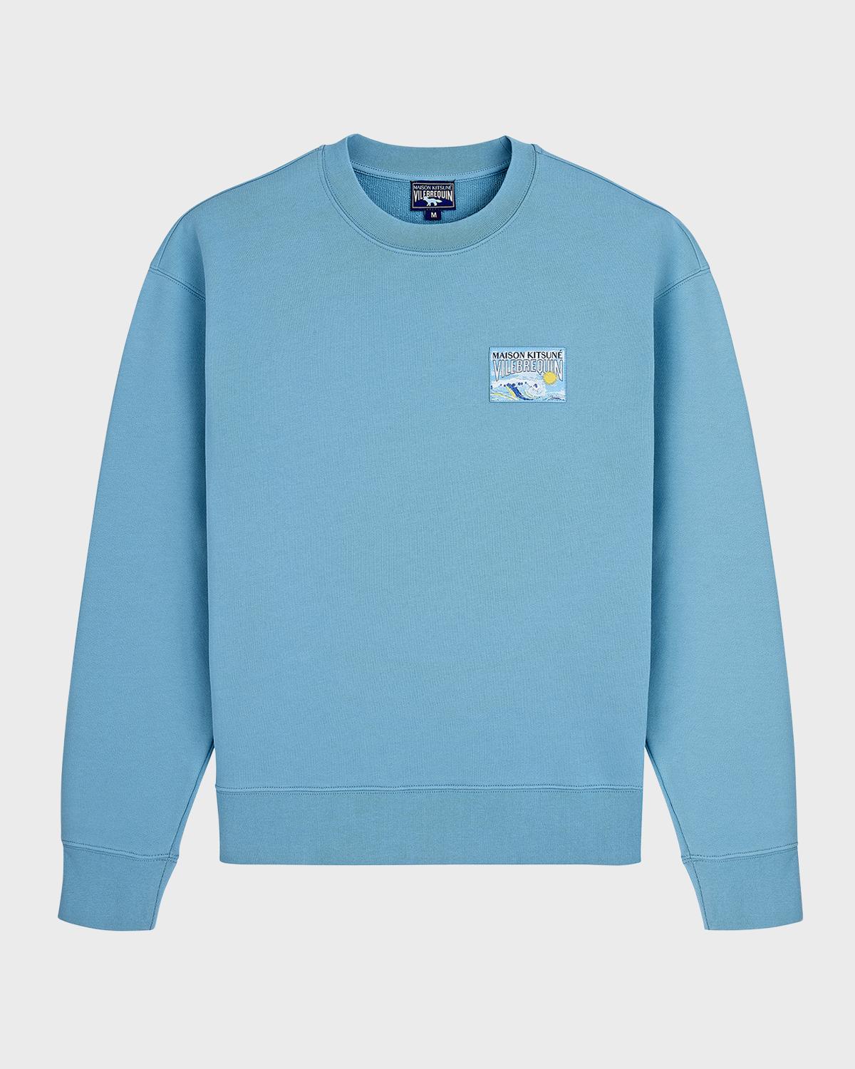 Vilebrequin x Maison Kitsune Men's Wave Sweatshirt