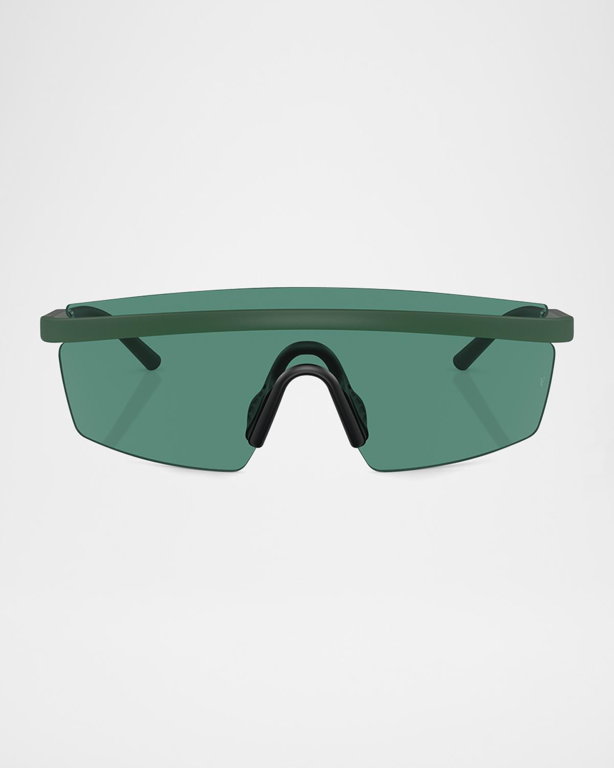 Oliver Peoples x Roger Federer Men's R-4 Plastic Shield Sunglasses