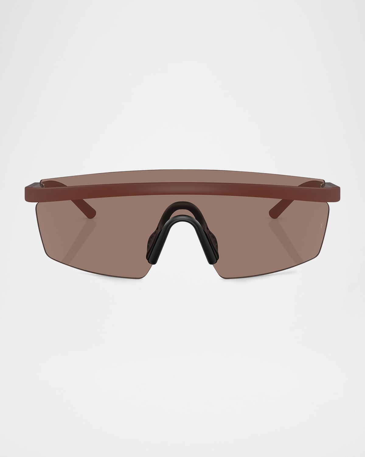 Oliver Peoples x Roger Federer Men's R-4 Plastic Shield Sunglasses