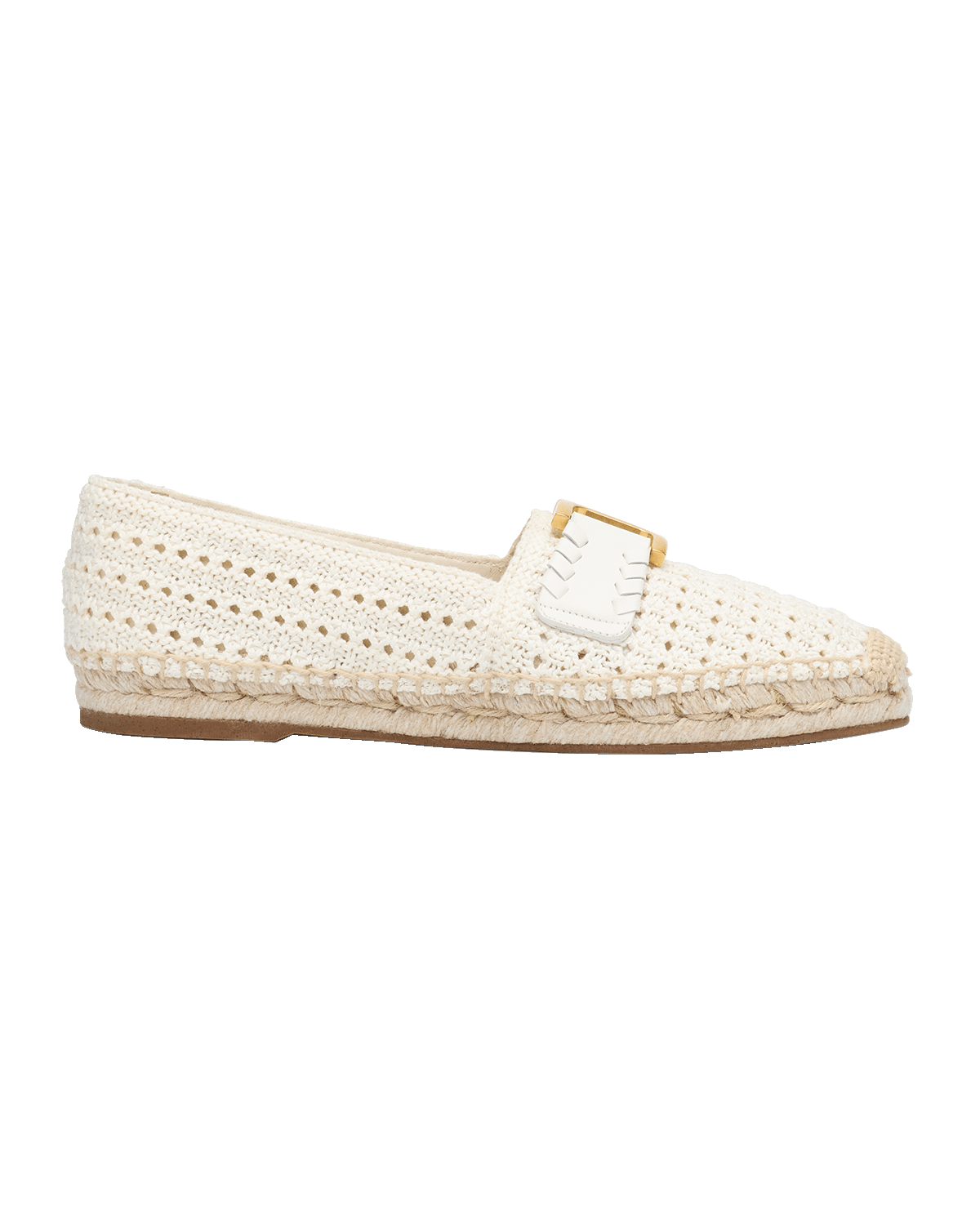 Chloe x High Summer Marcie Crochet Buckle Espadrilles