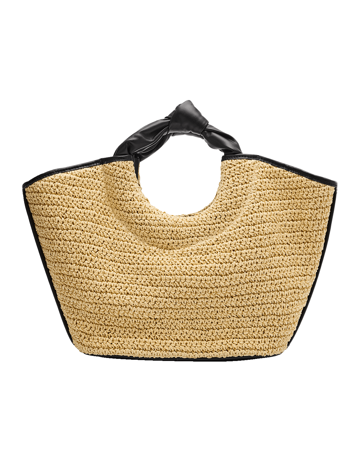 BTB Los Angeles Florian Straw Tote Bag