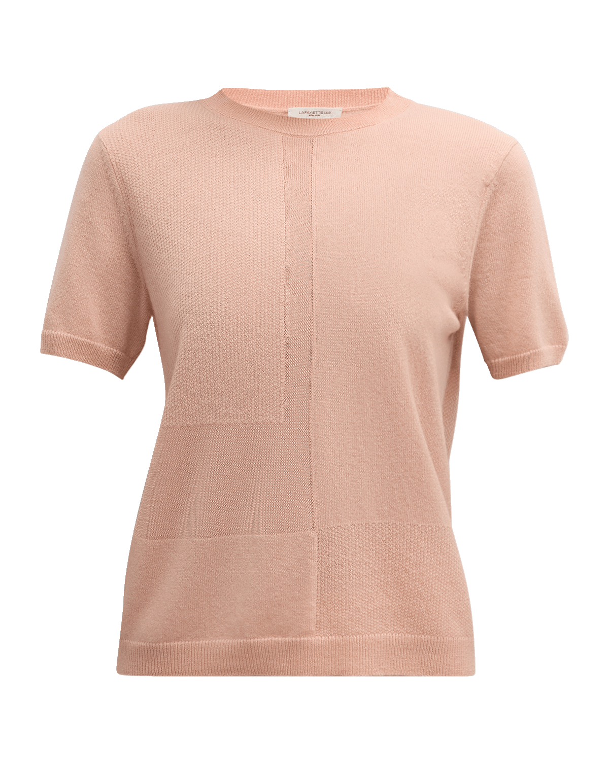 Lafayette 148 New York Crewneck Intarsia Sweater