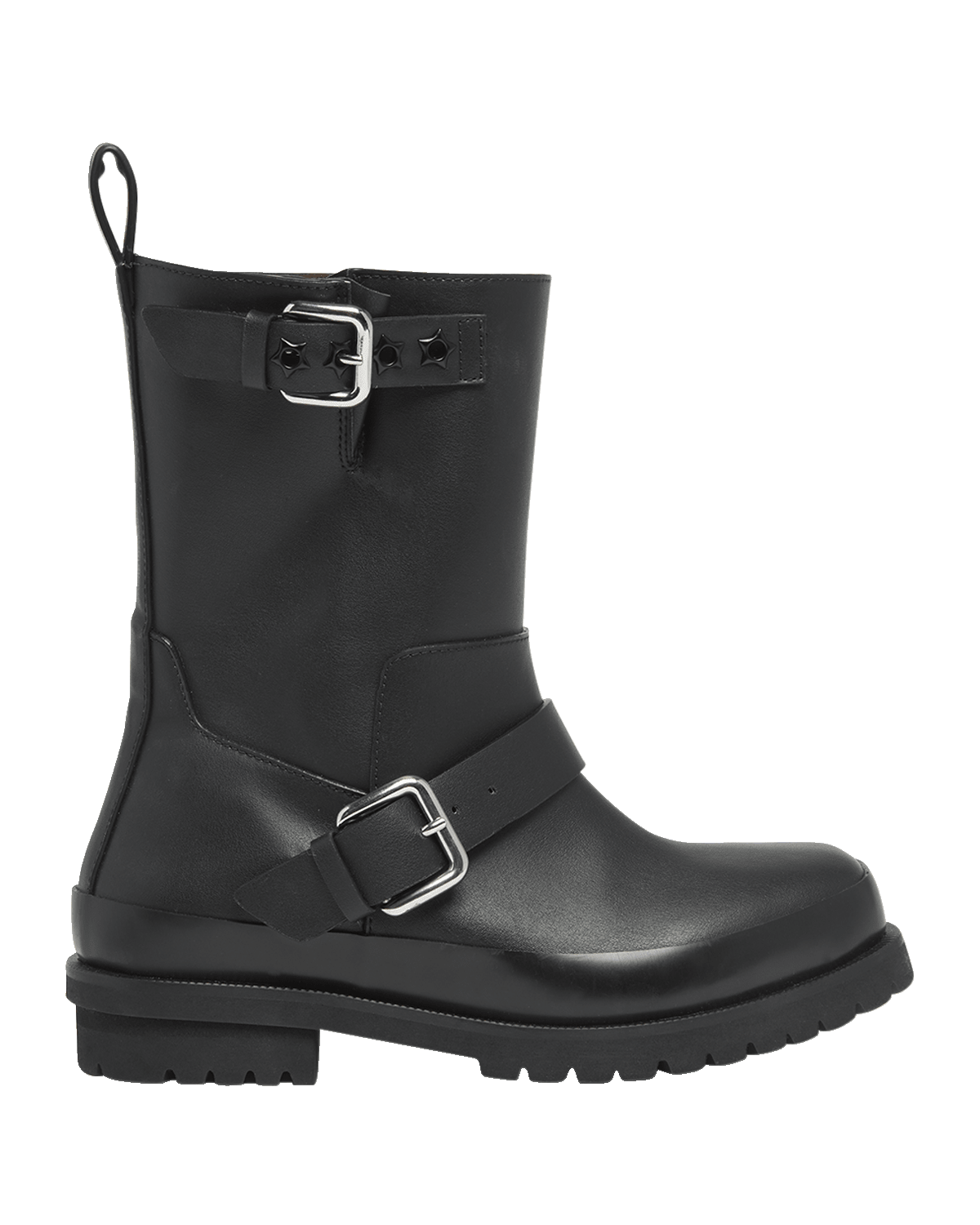 Stella McCartney Trace Alter Buckle Moto Booties