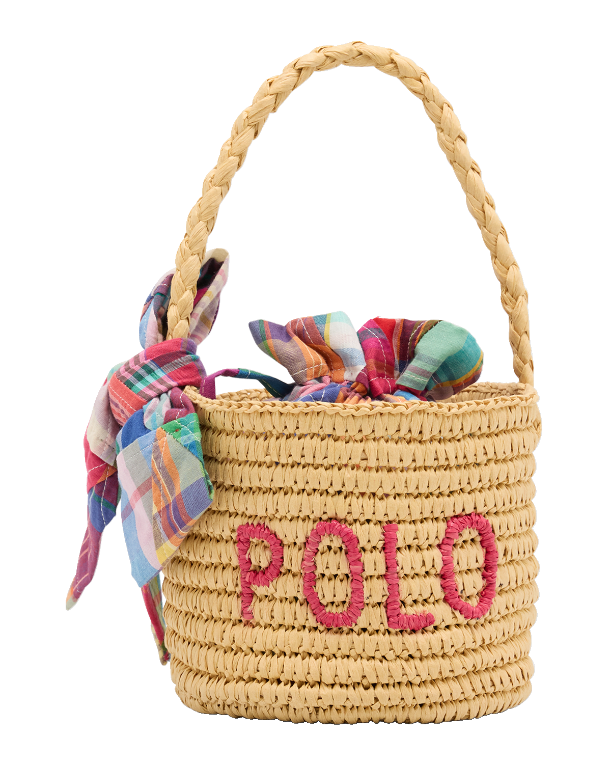Ralph Lauren Childrenswear Girl's Logo Raffia Bag