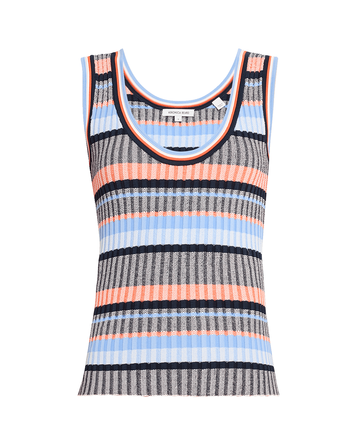 Veronica Beard Sandra Scoop-Neck Tank Top