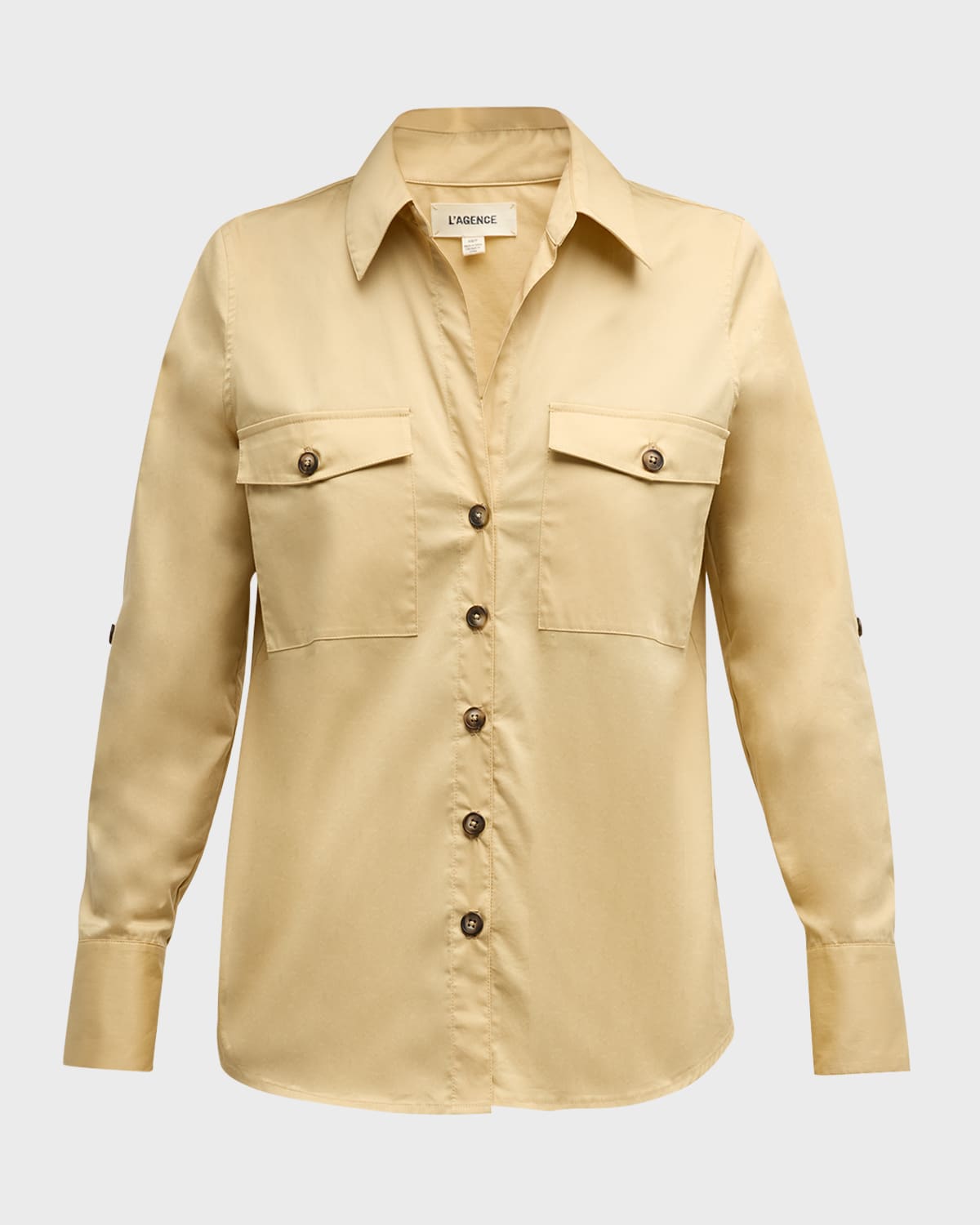 L'Agence Pearson Military Blouse