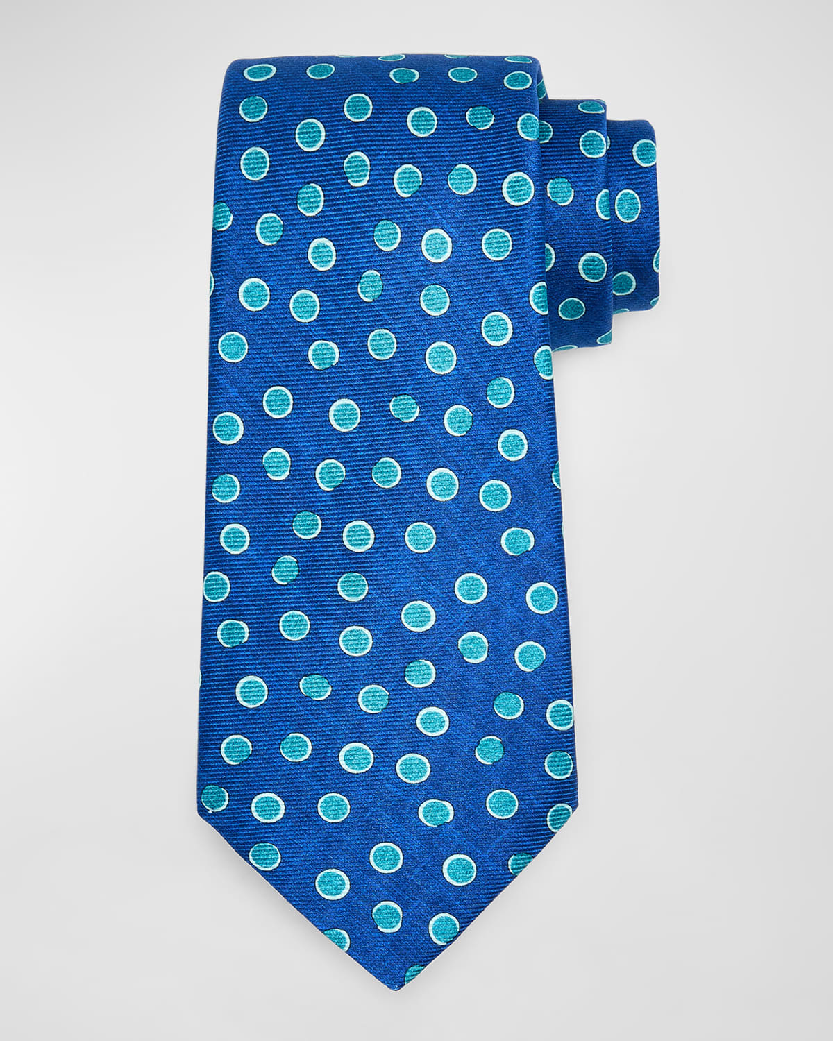 Kiton Men's Dot-Print Tie