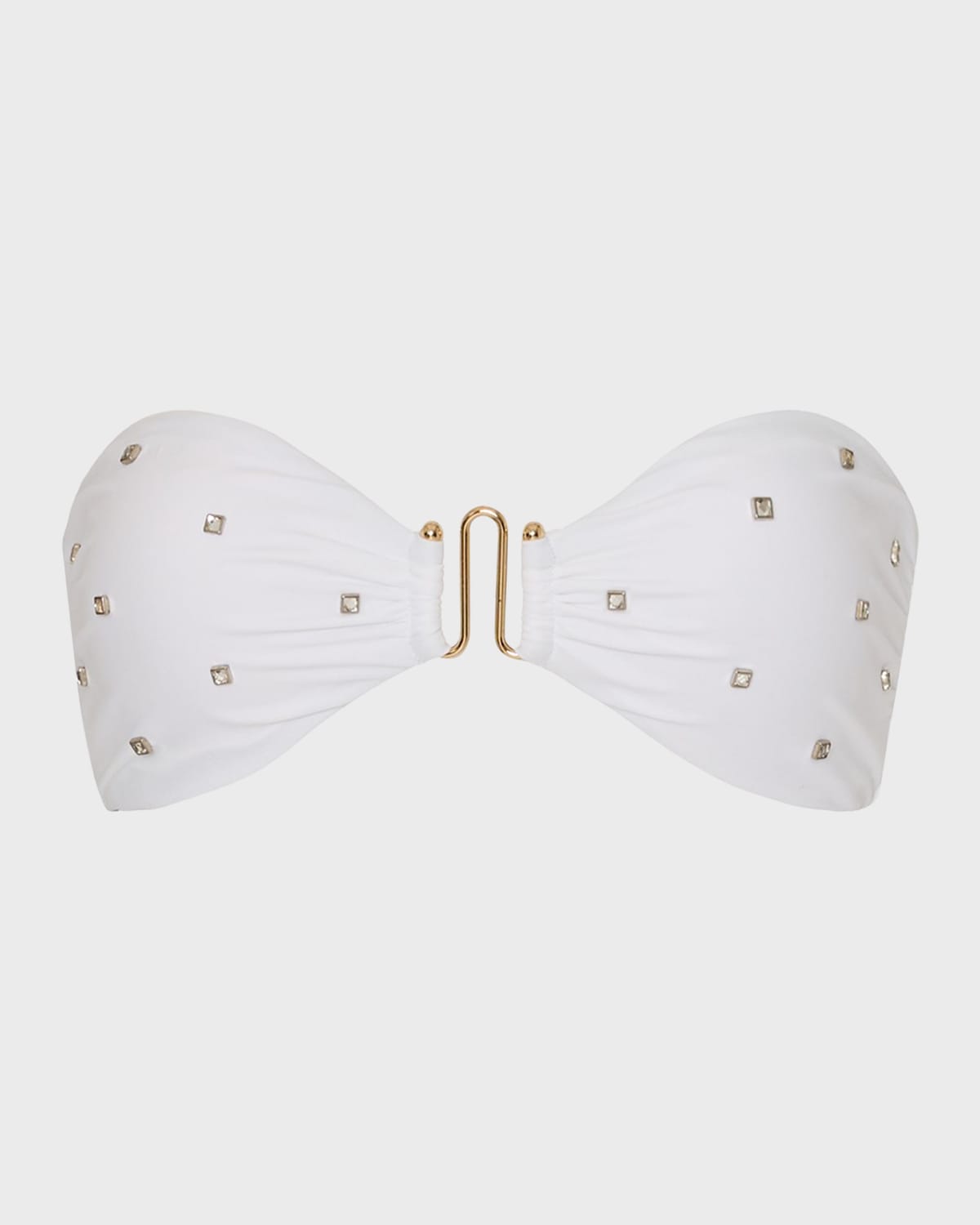 Milly Cabana Diamond Bandeau Bikini Top