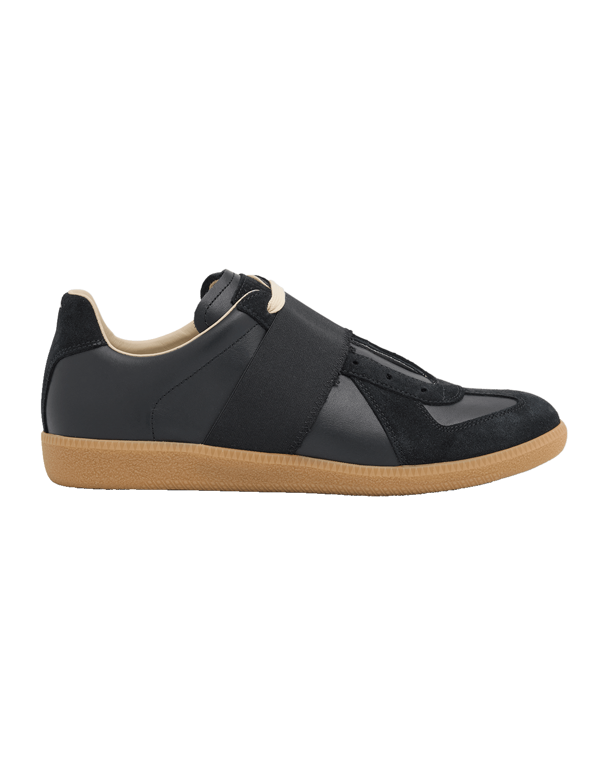 Maison Margiela Men's Replica Leather Elastic Band Sneakers