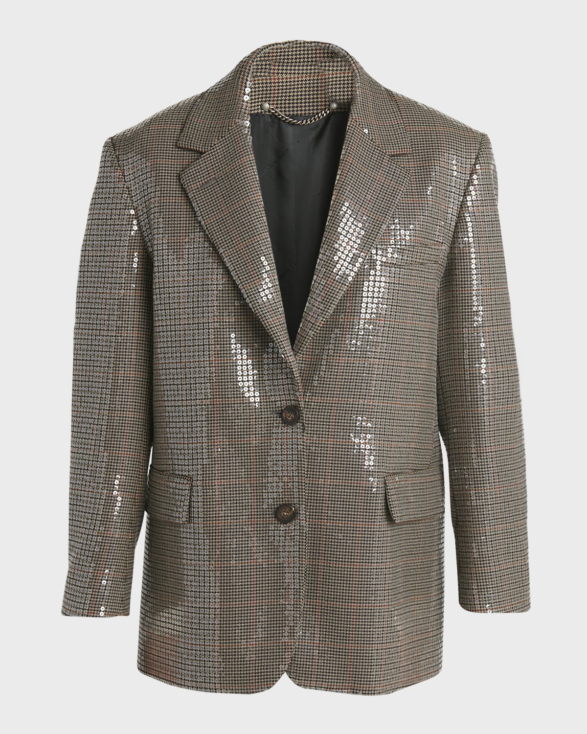 Golden Goose Journey Sequined Single-Breasted Jacket