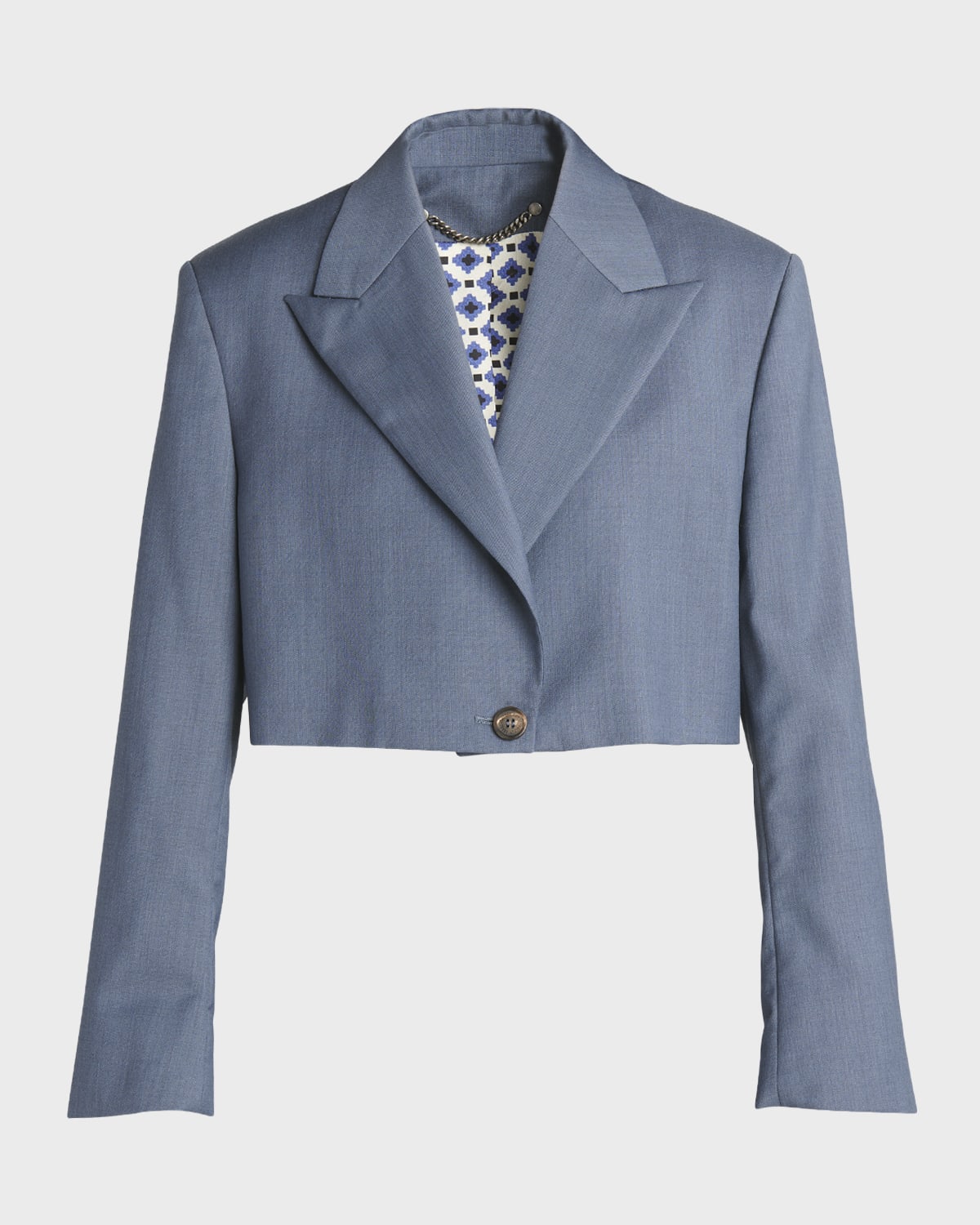 Golden Goose Journey Single-Breasted Cropped Jacket