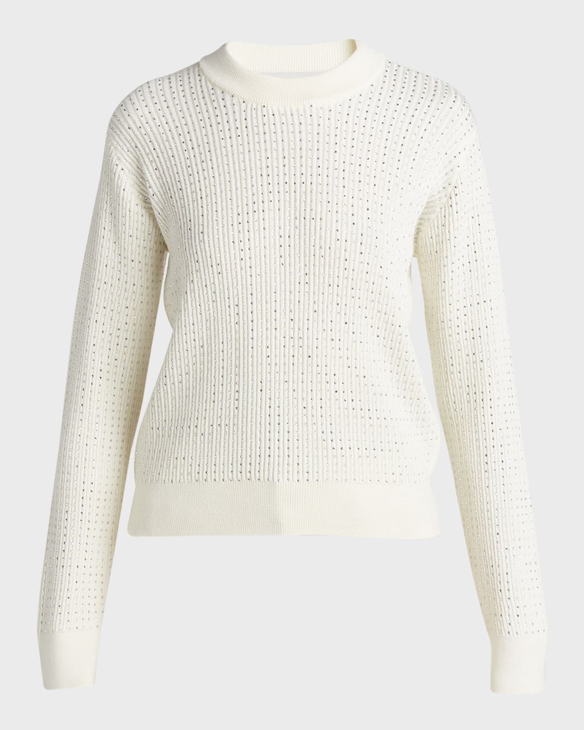 Golden Goose Journey Crewneck Crystal Embellished Sweater