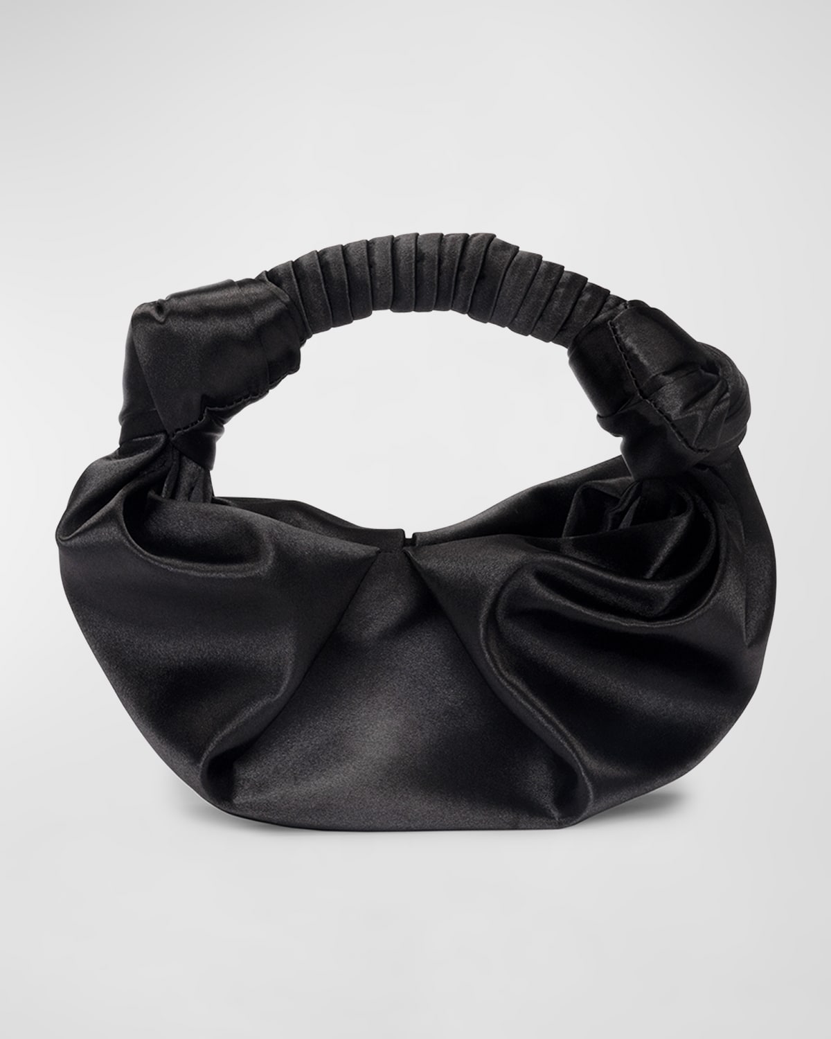 SIMONMILLER Lopsy Satin Top-Handle Bag
