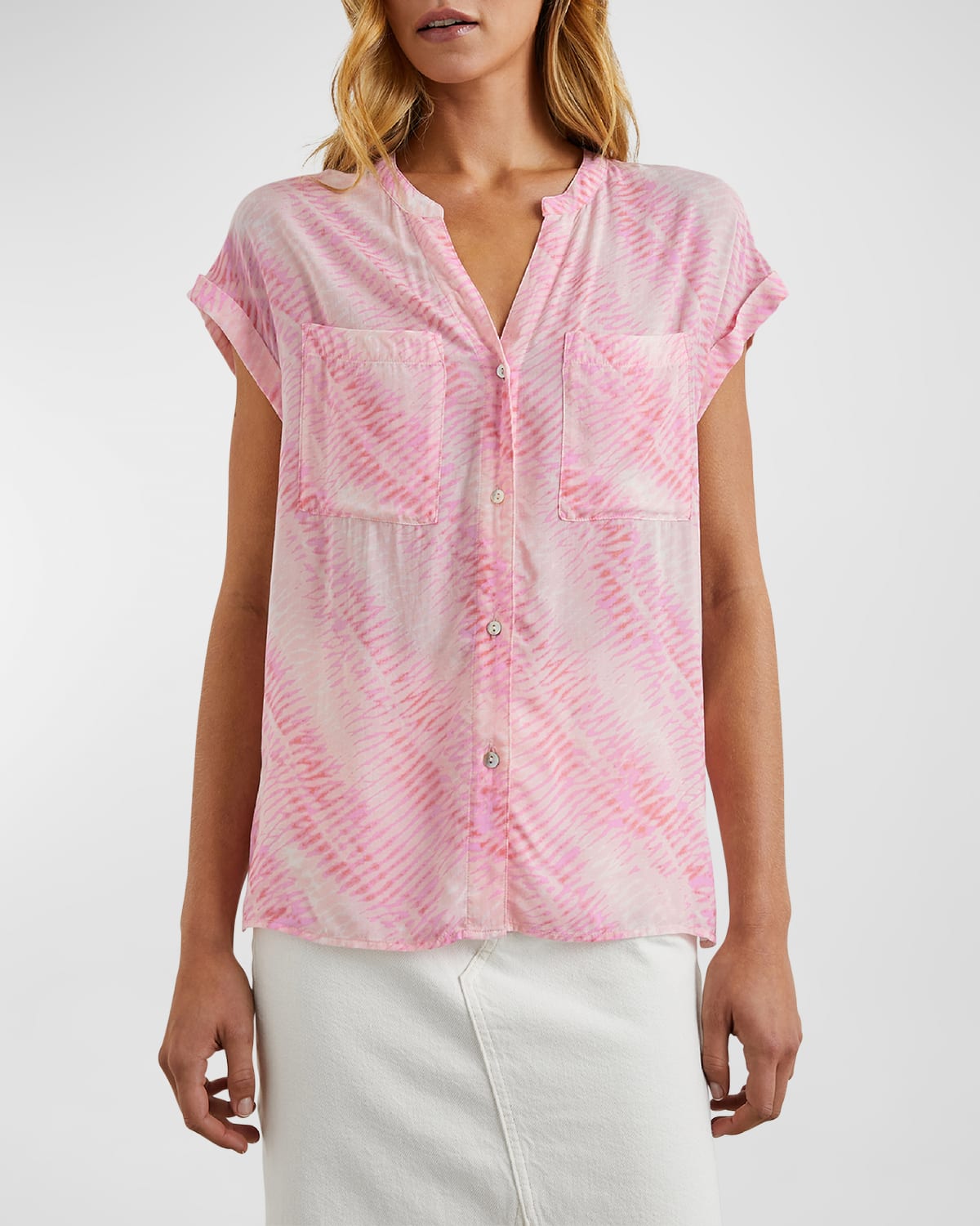 Rails Mel Button-Front Shirt