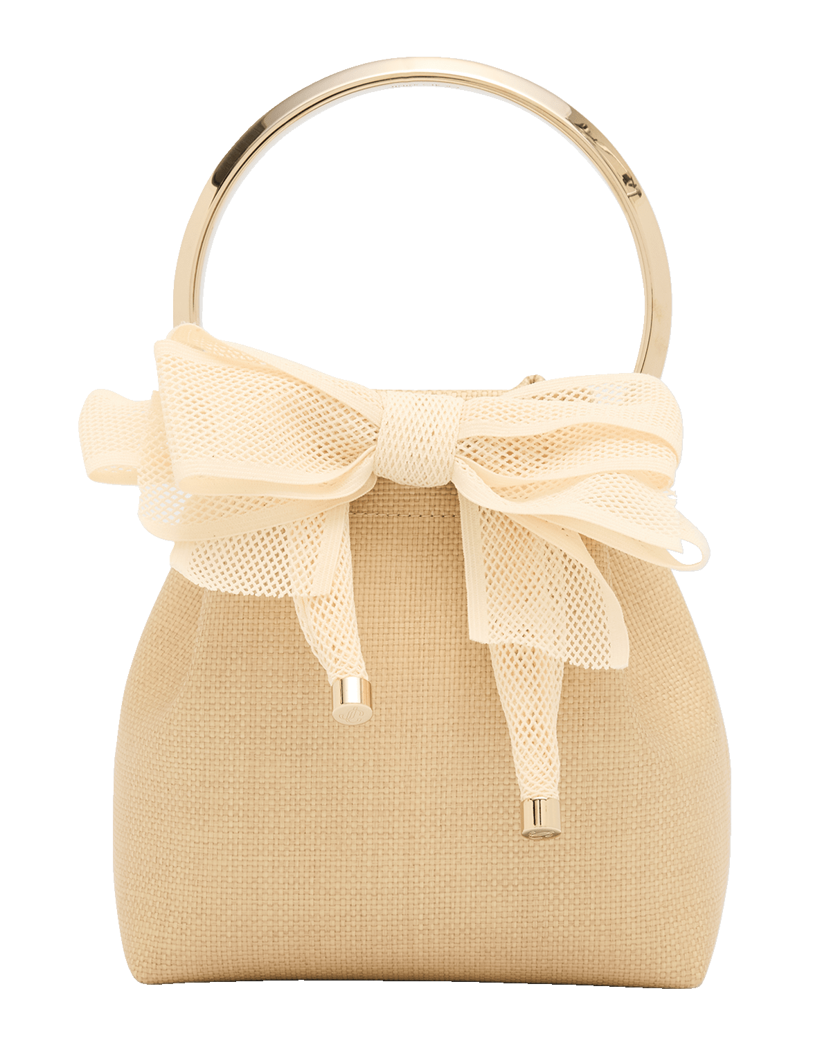 Jimmy Choo Bon Bon Bow Bucket Bag