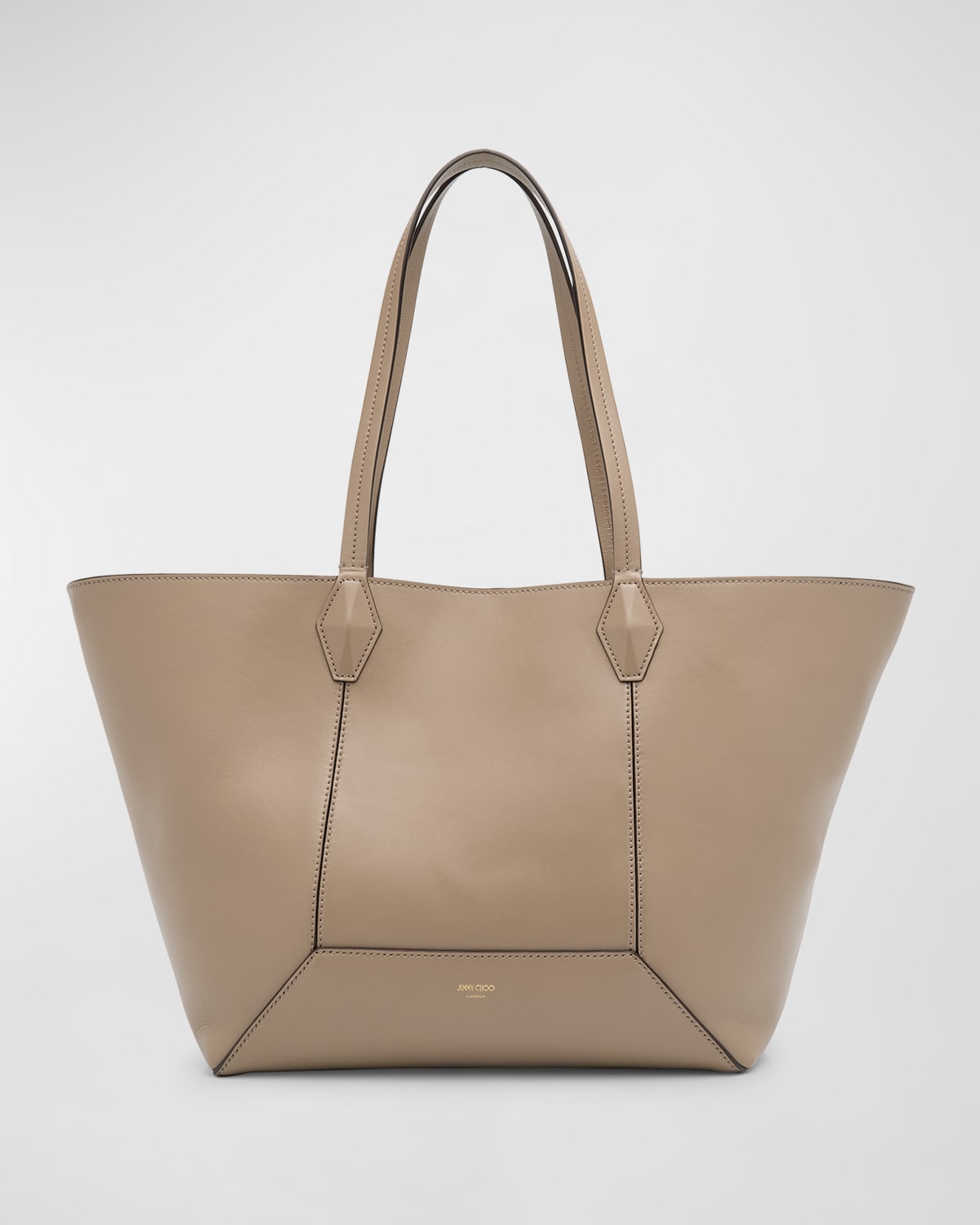 Jimmy Choo Diamond Medium Leather Tote Bag