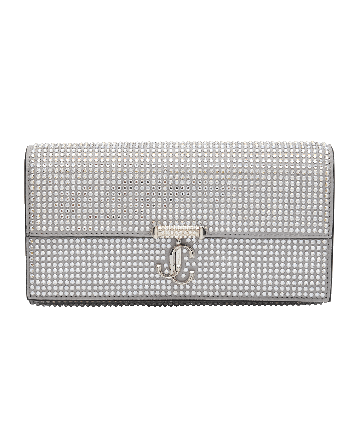 Jimmy Choo Avenue Embellished Wallet on Chain