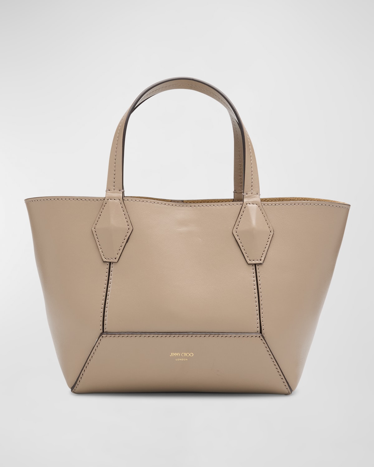Jimmy Choo Diamond Small Leather Tote Bag