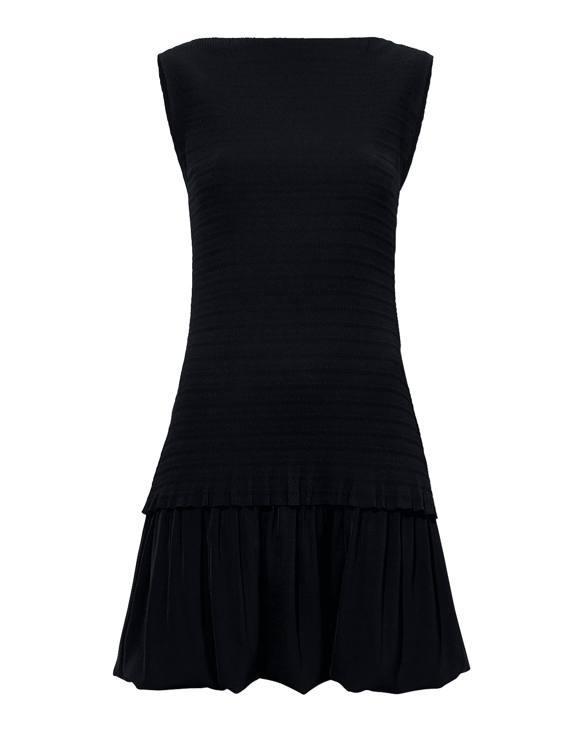 Proenza Schouler White Label Martine Sleeveless Bubble Hem Mini Dress