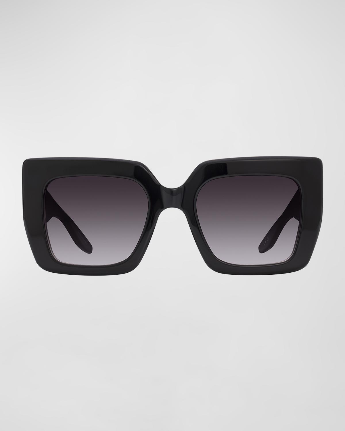 Barton Perreira Wailua Black Zyl Butterfly Sunglasses