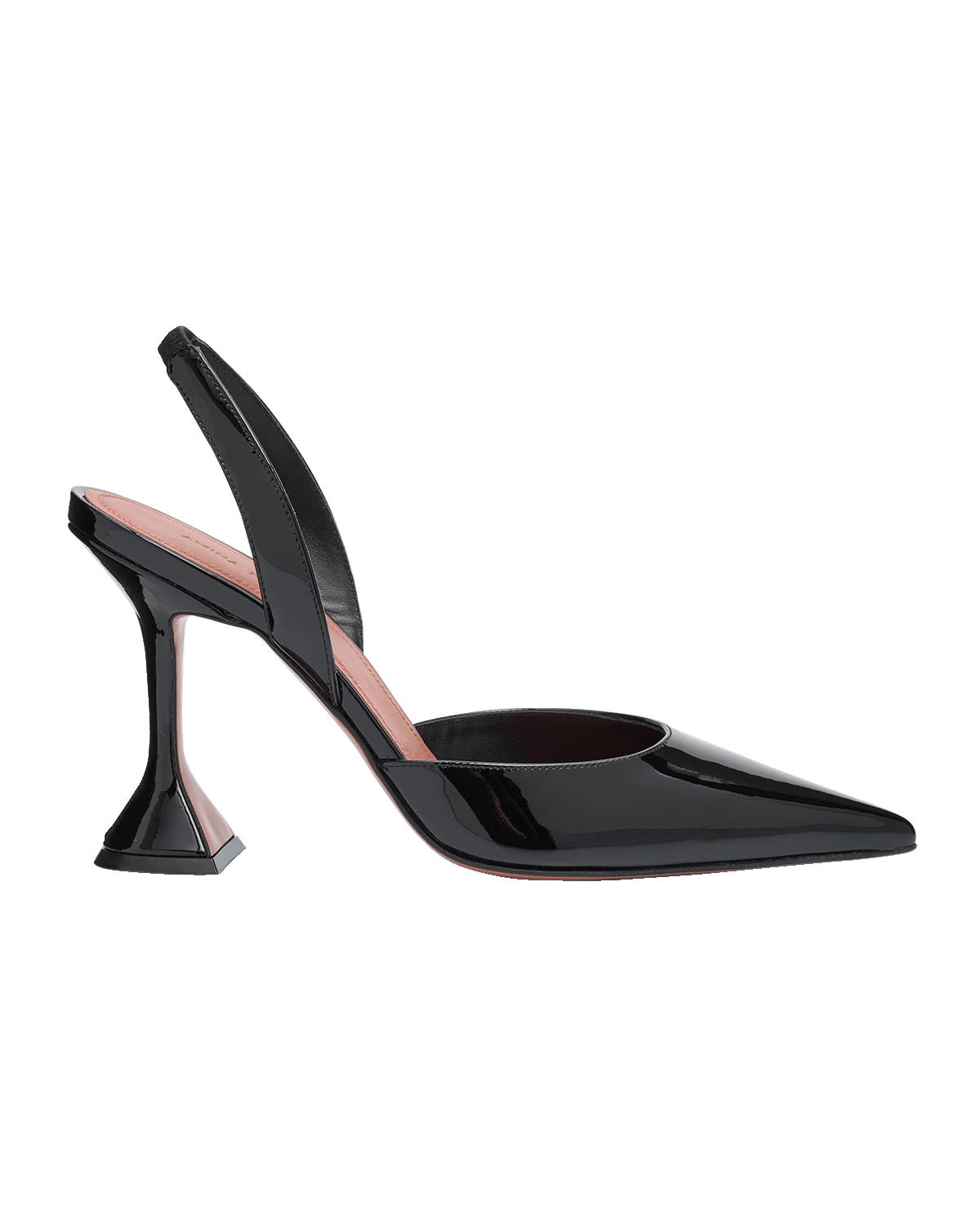 Amina Muaddi Holli Patent Slingback Pumps