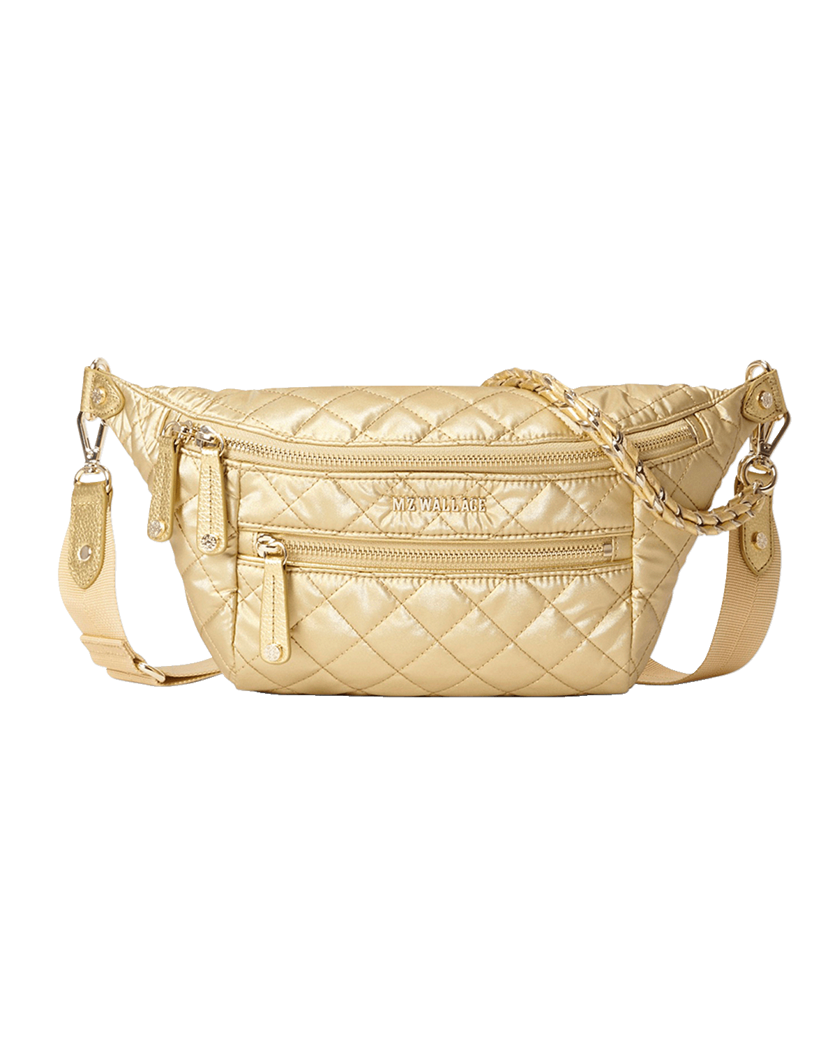 MZ WALLACE Crosby Small Quilted Nylon Sling Bag