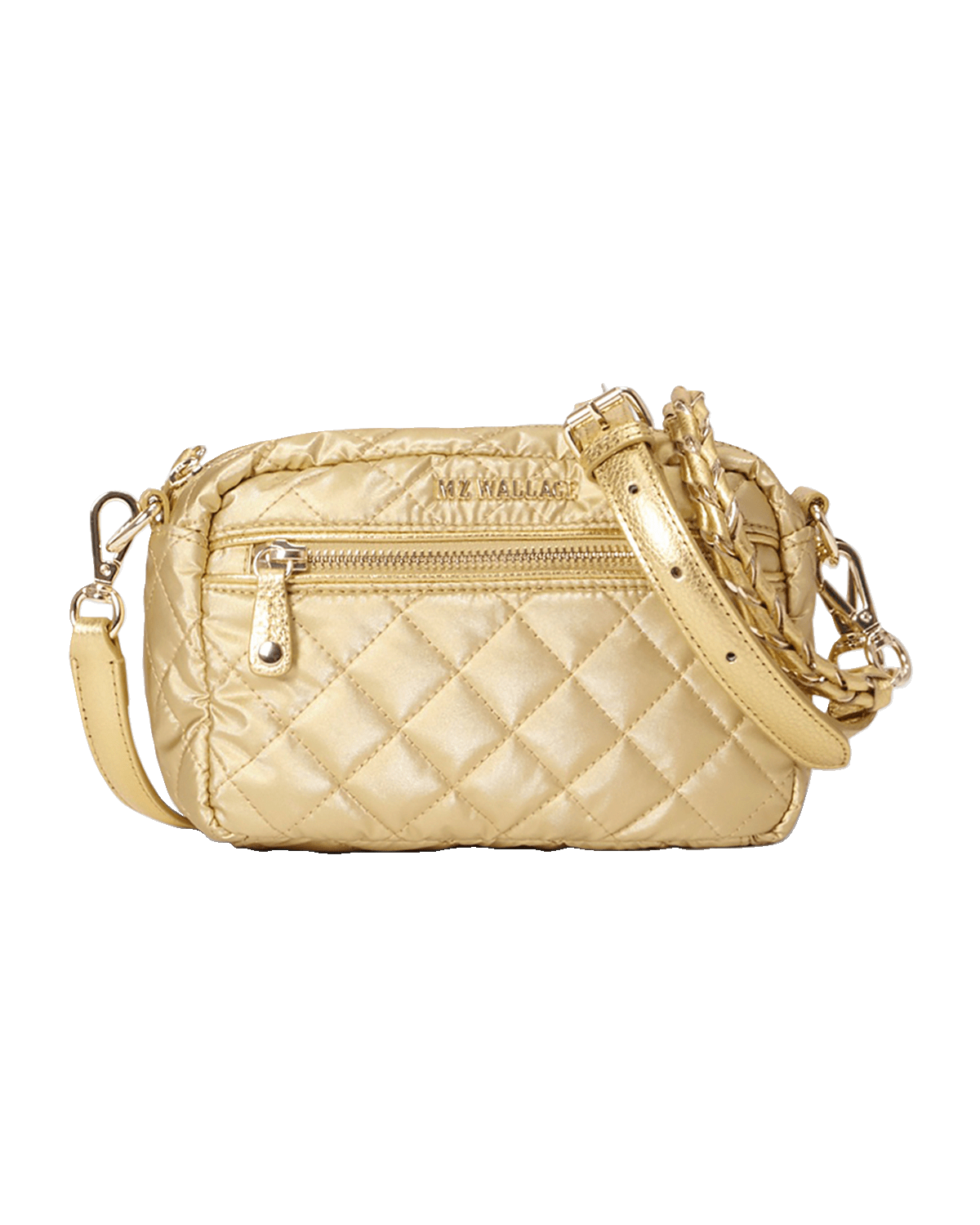 MZ WALLACE Crosby Mini Quilted Nylon Crossbody Bag