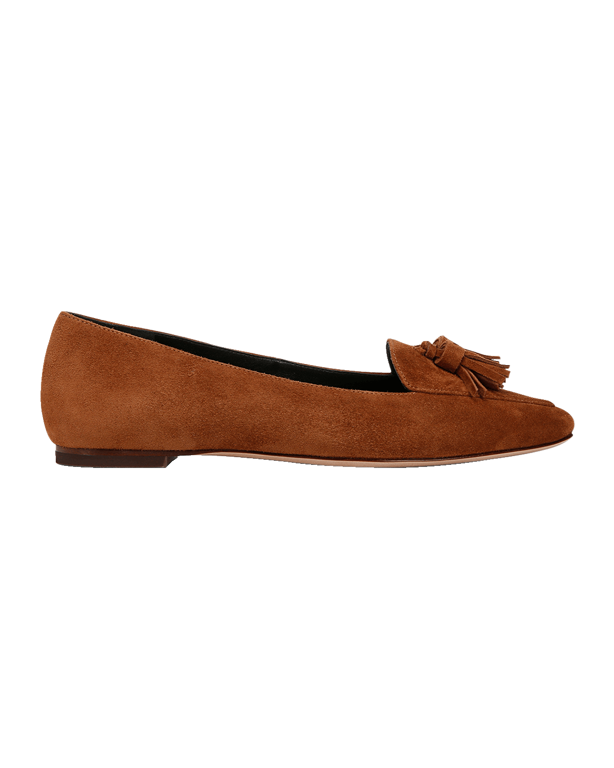 Veronica Beard Cleo Suede Tassel Ballerina Loafers