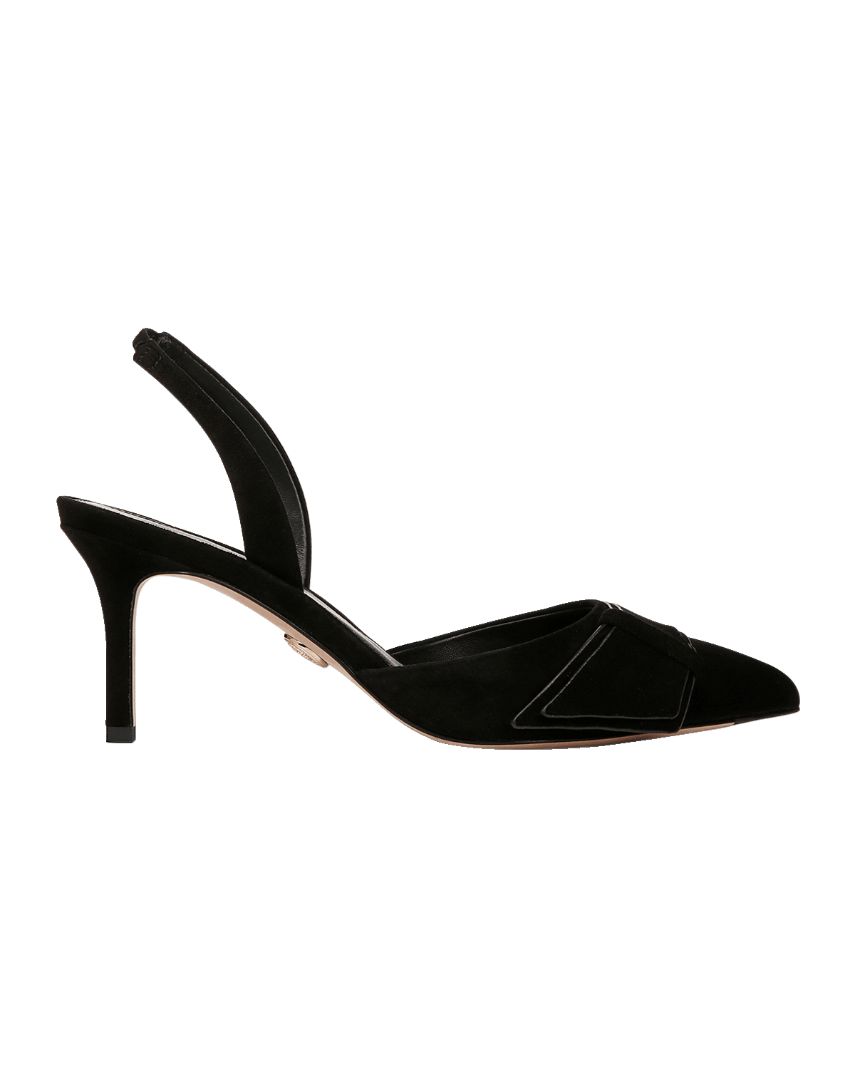 Veronica Beard Lisbeth Suede Halter Pumps